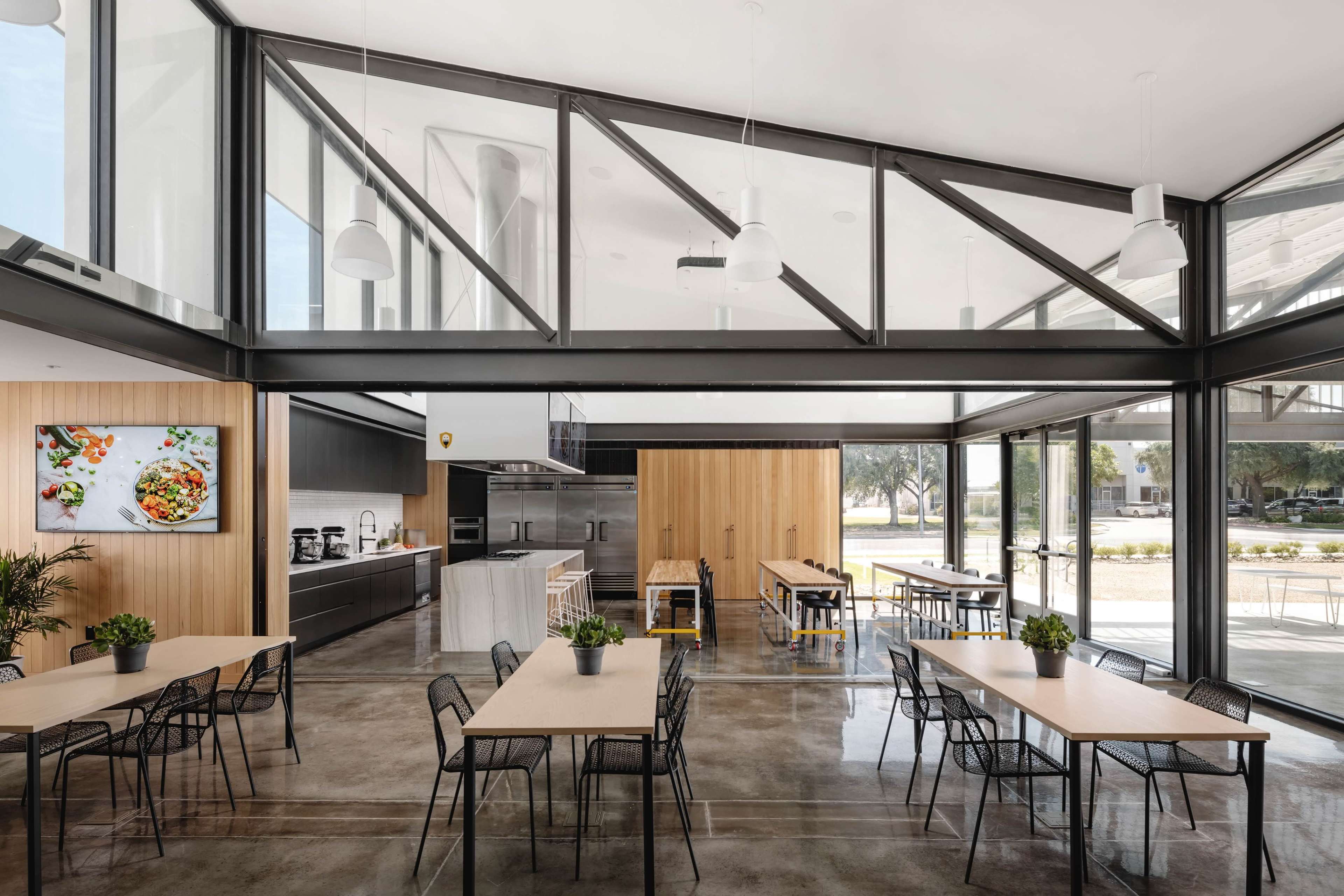 Modern Event Space with Fully Equipped Kitchen Image in McKinney, Austin, TX