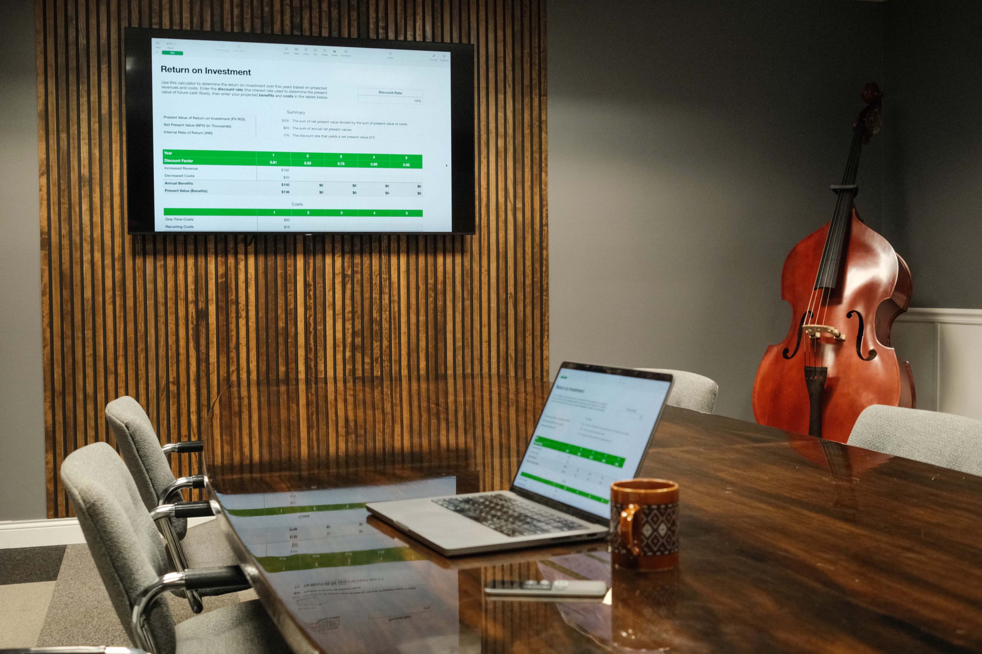 Modern Conference Room Downtown Image in Rockford Township, Rockford, IL