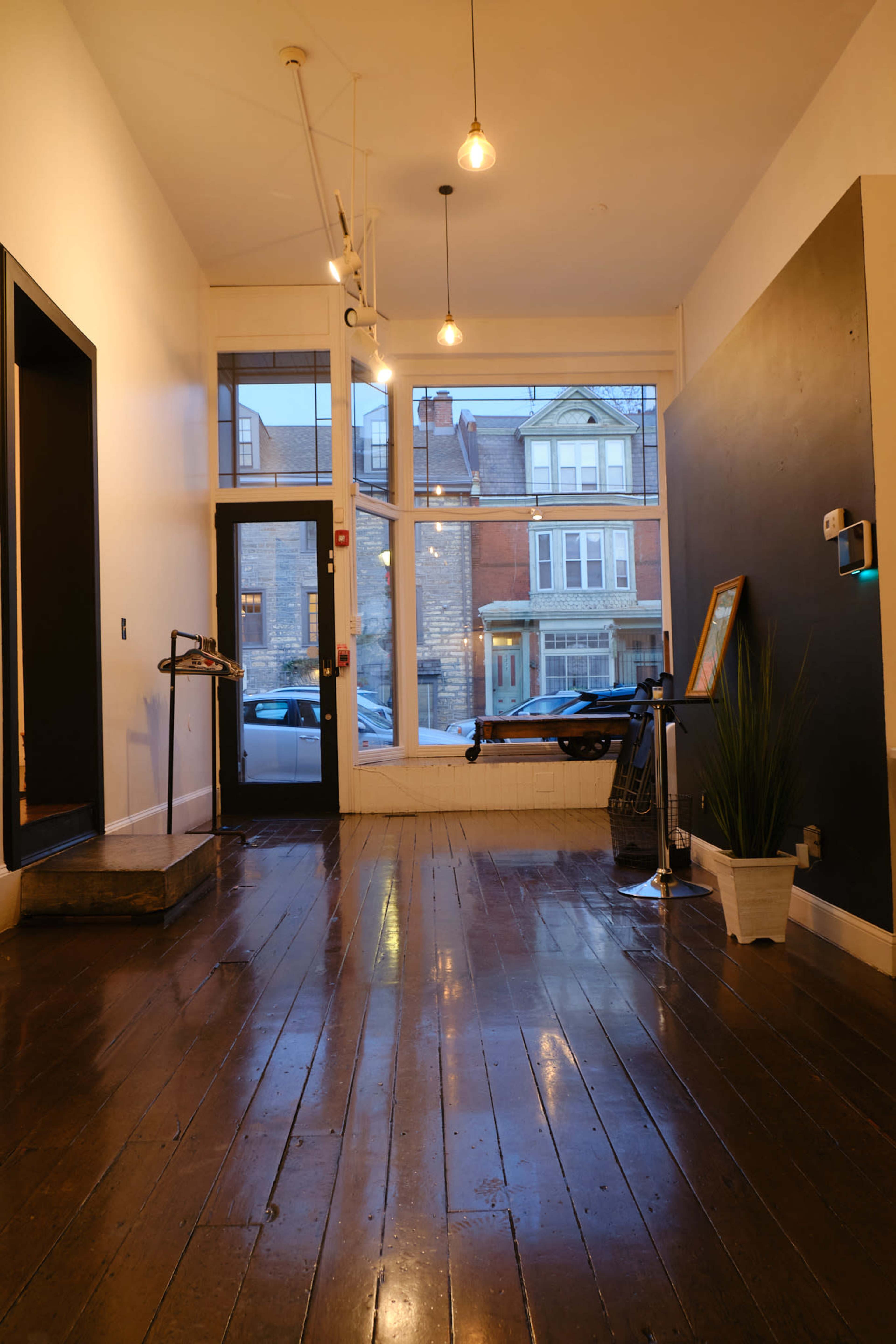 Modern Industrial Space with High Ceilings and Large Windows Image in Germantown, Philadelphia, PA