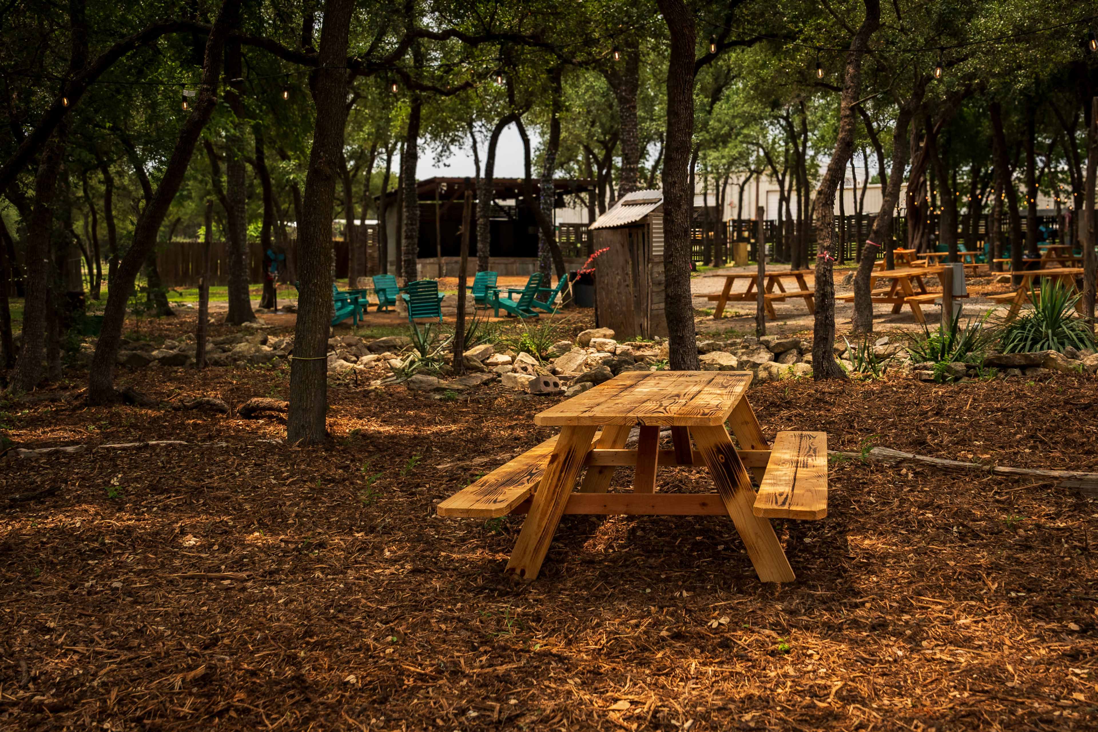 Rustic Indoor/Outdoor Venue with Food Trucks near Dripping Springs Image in , Austin, TX