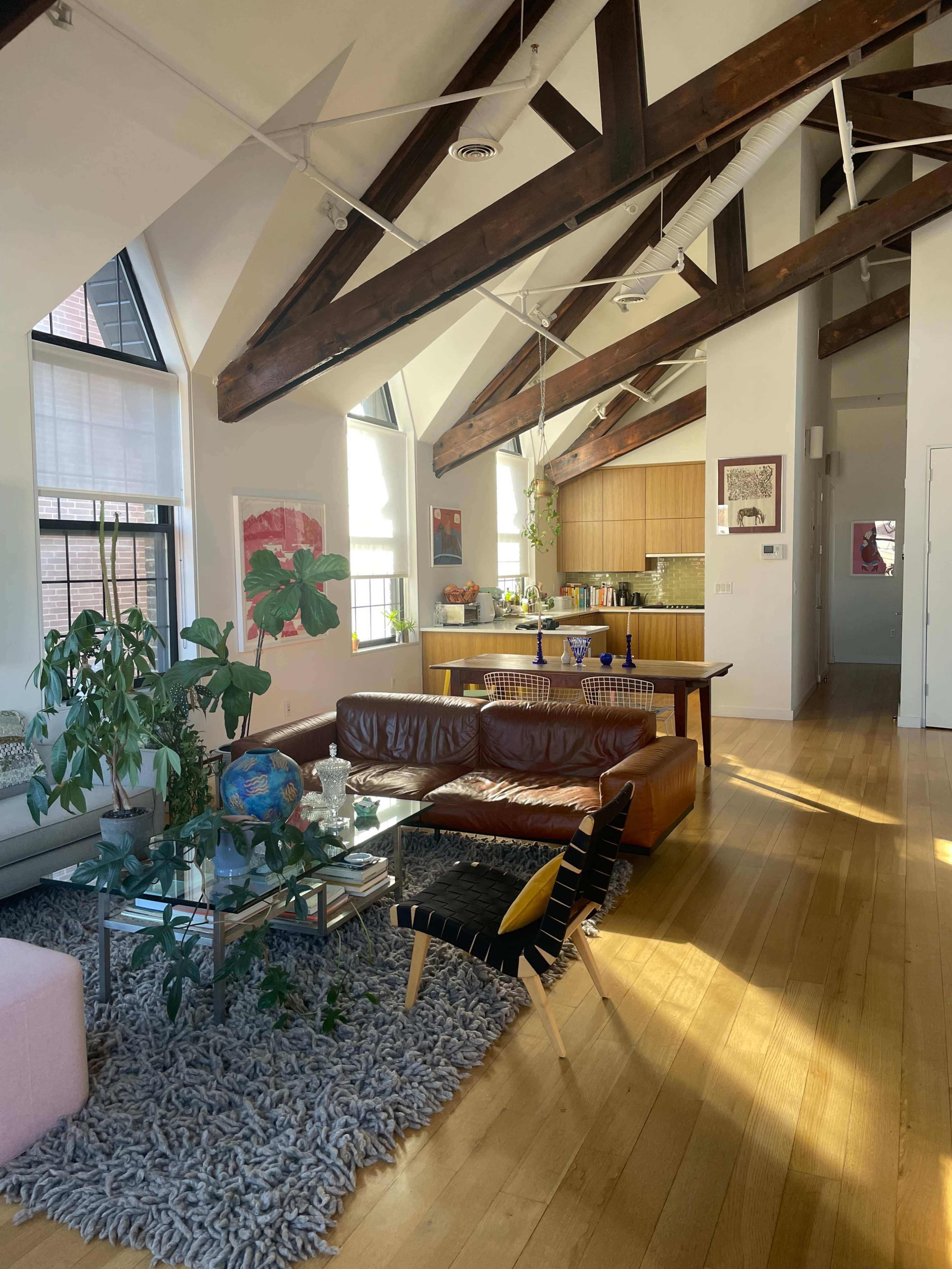 Unique Converted Church Loft Apartment with Soaring Ceilings and Great Light Image in Greenpoint, Brooklyn, NY