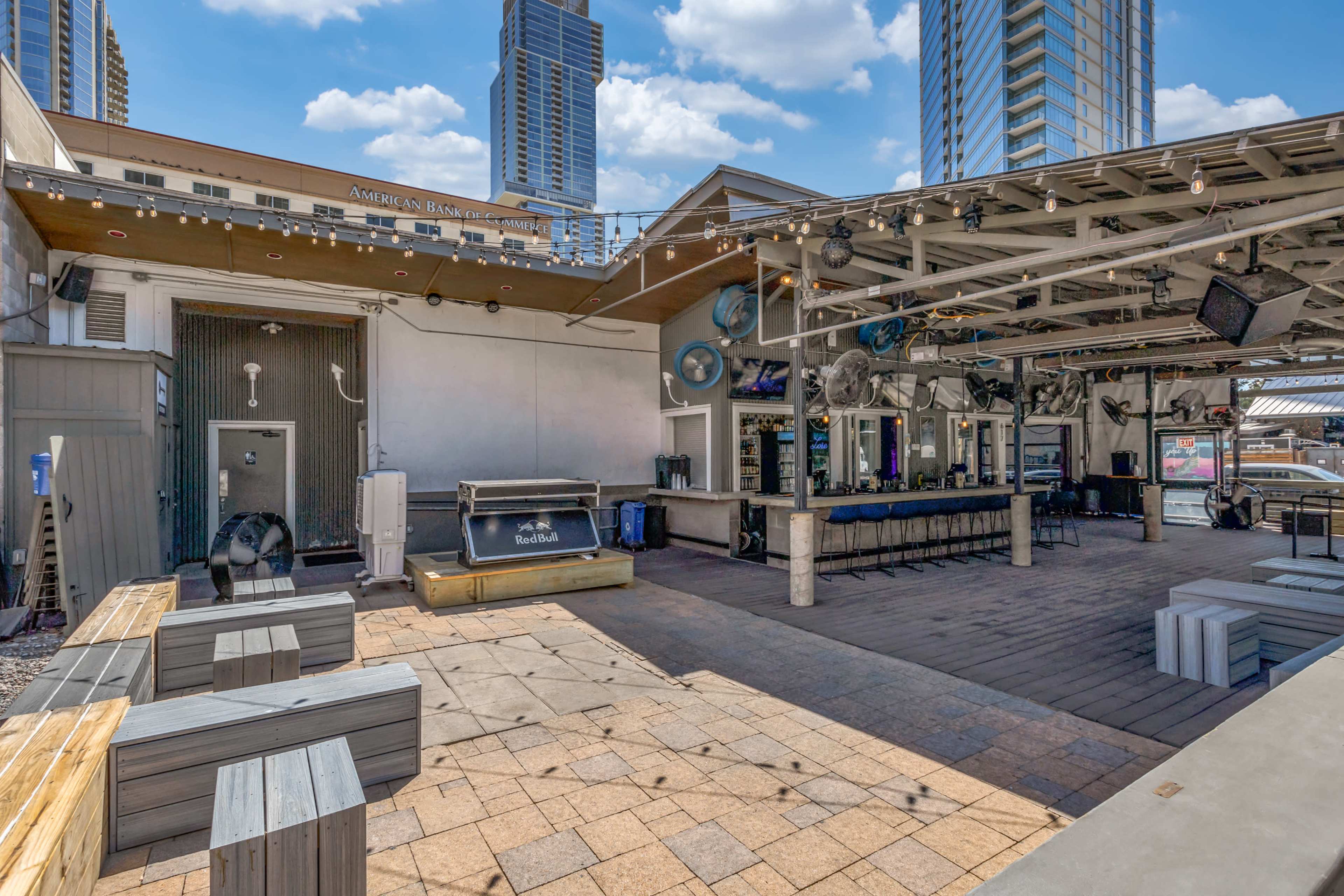 West 6th Bar with Covered Patio & Downtown Skyline Views Image in Downtown Austin, Austin, TX