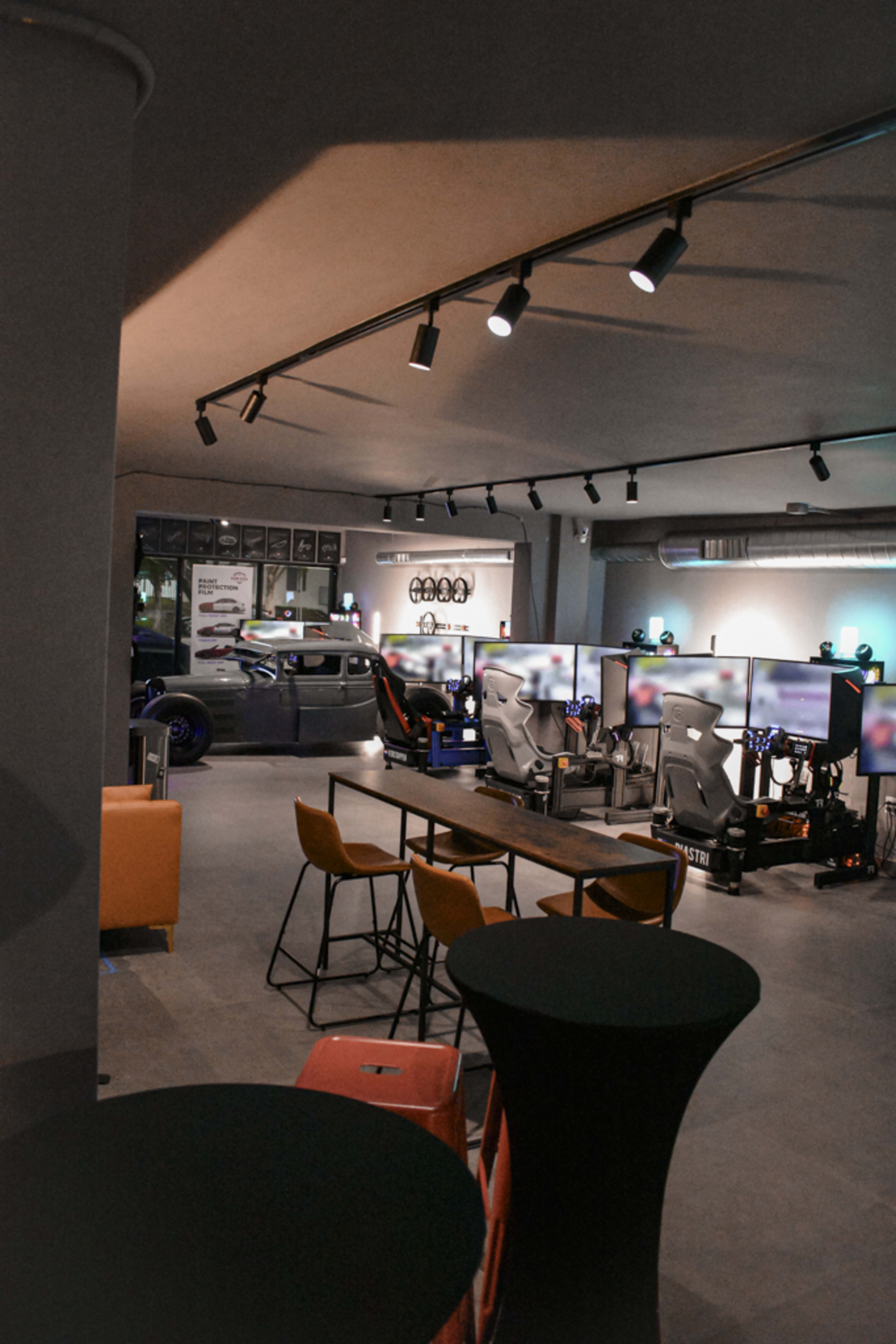 Race Car Simulator Studio + Photo opportunity + Event Space Image in Miami, miami, FL