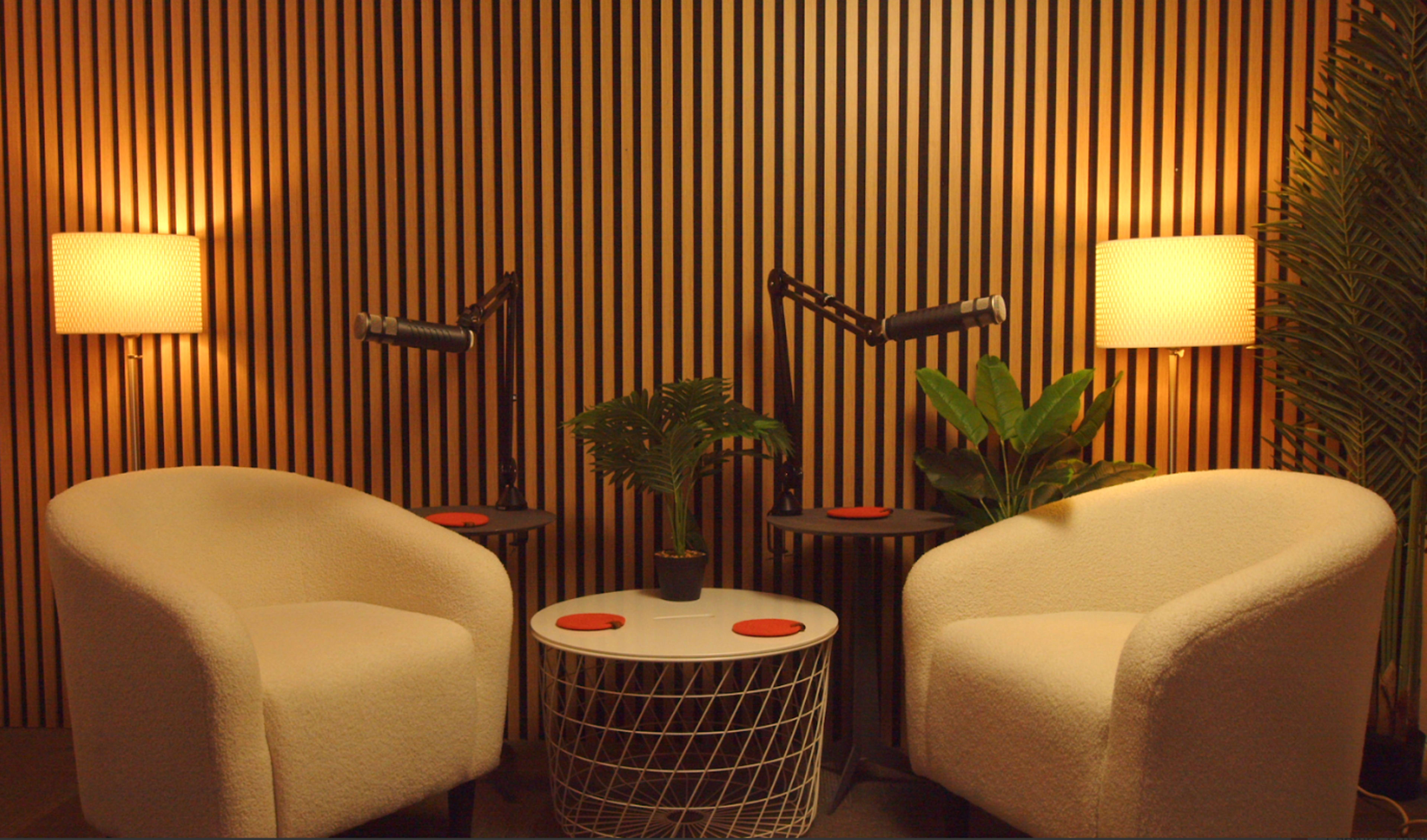 Cosy Podcast Studio Image in Hammersmith, London, ENG