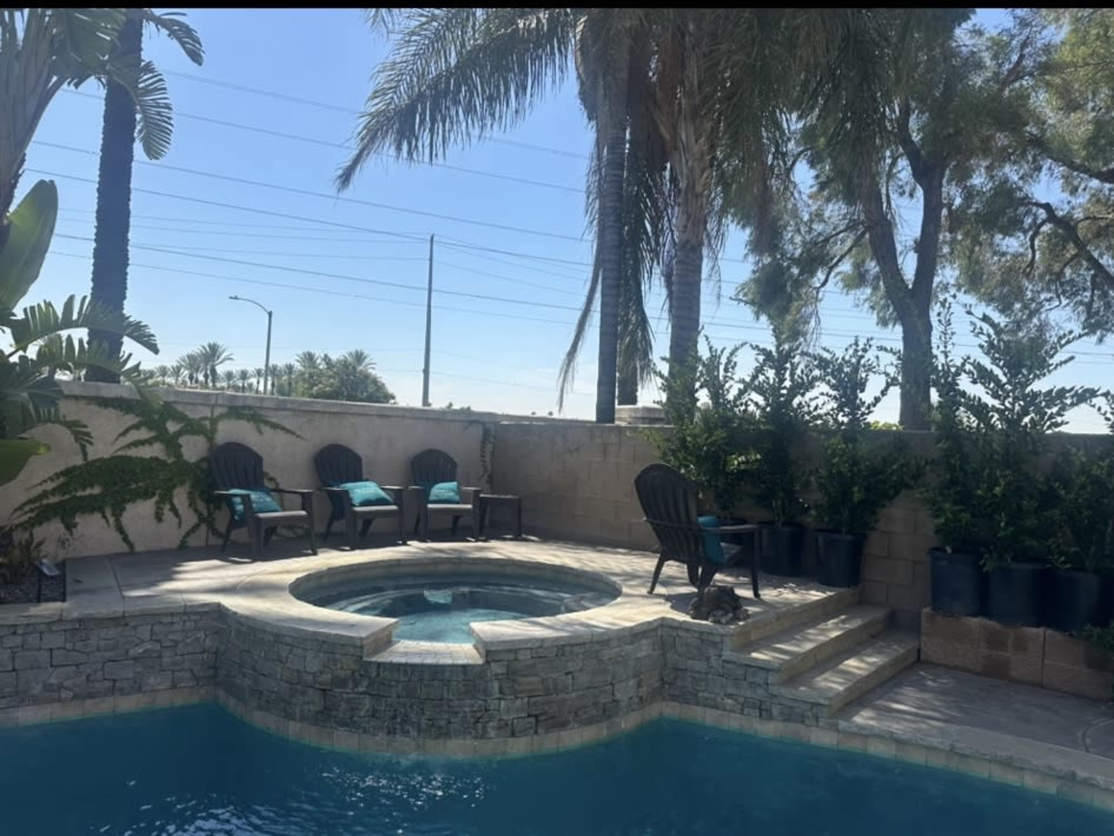 Tables and chairs included in this venue Image in West End, Fontana, CA
