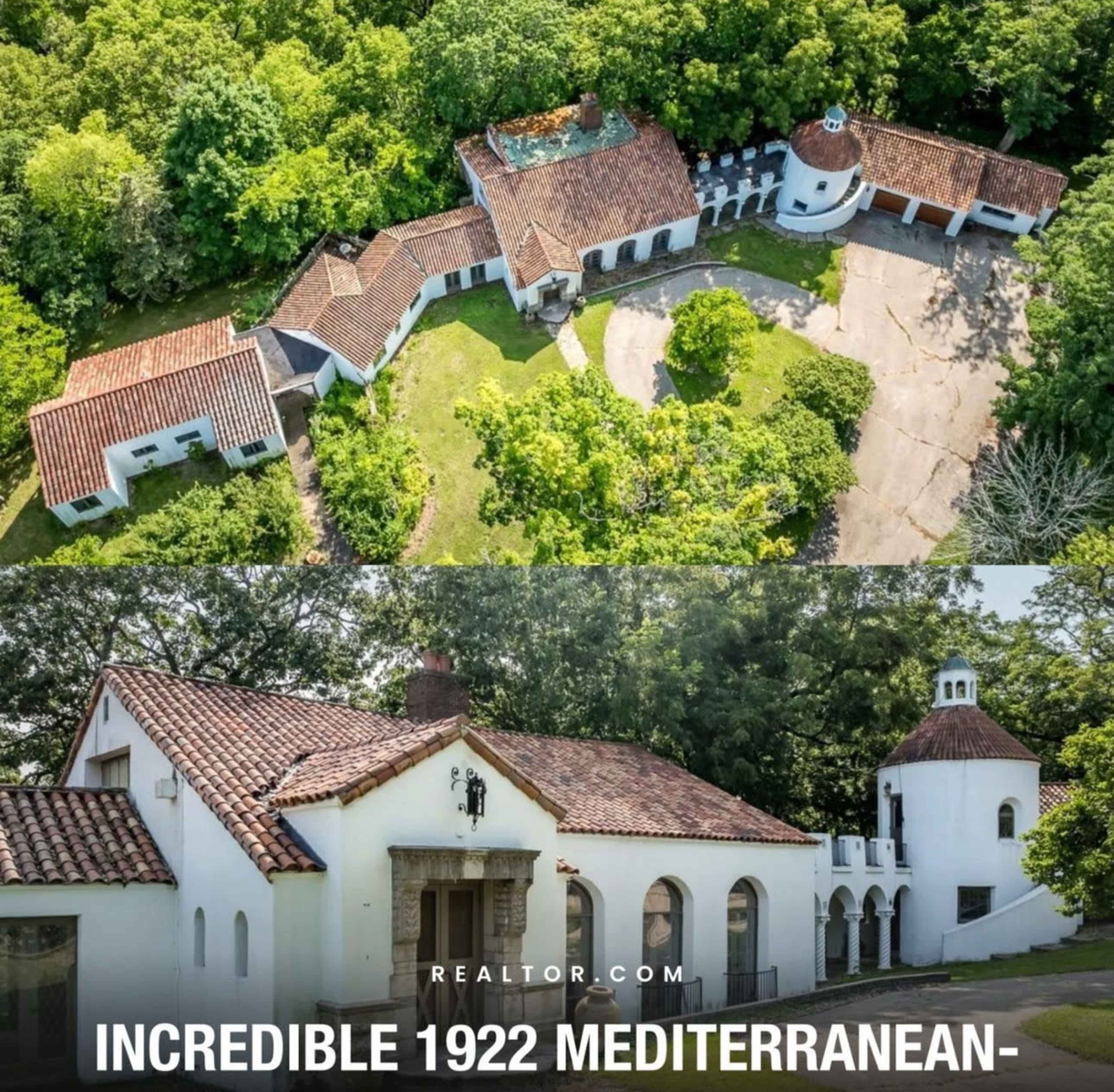 Historic 1920s Spanish Hacienda – Film, Photo & Production Location Image in Freeport Township, Freeport, IL