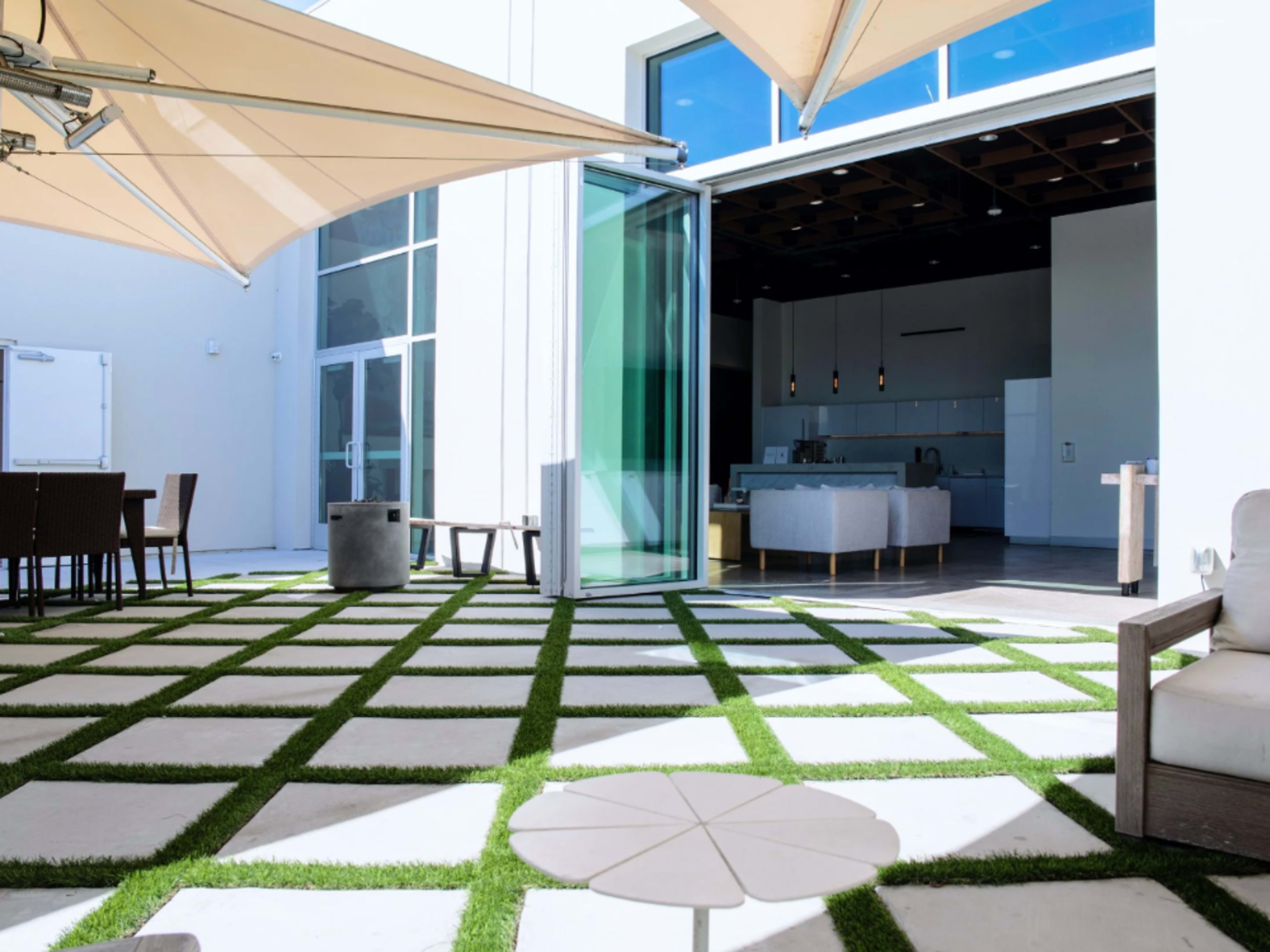 Courtyard + Lobby