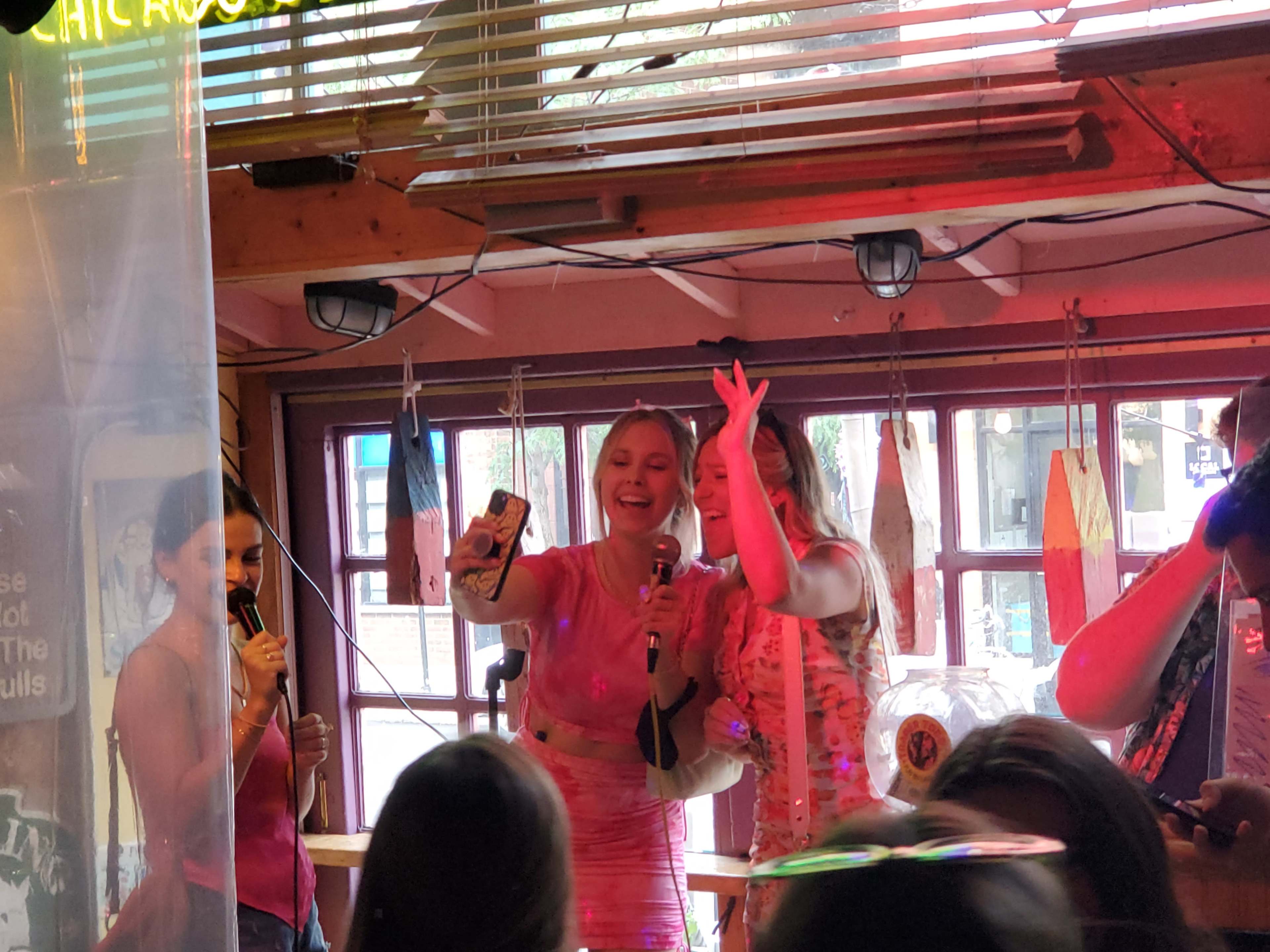 Pan Tropical Tiki Bar with stage and boat Image in Lake View, Chiicago, IL