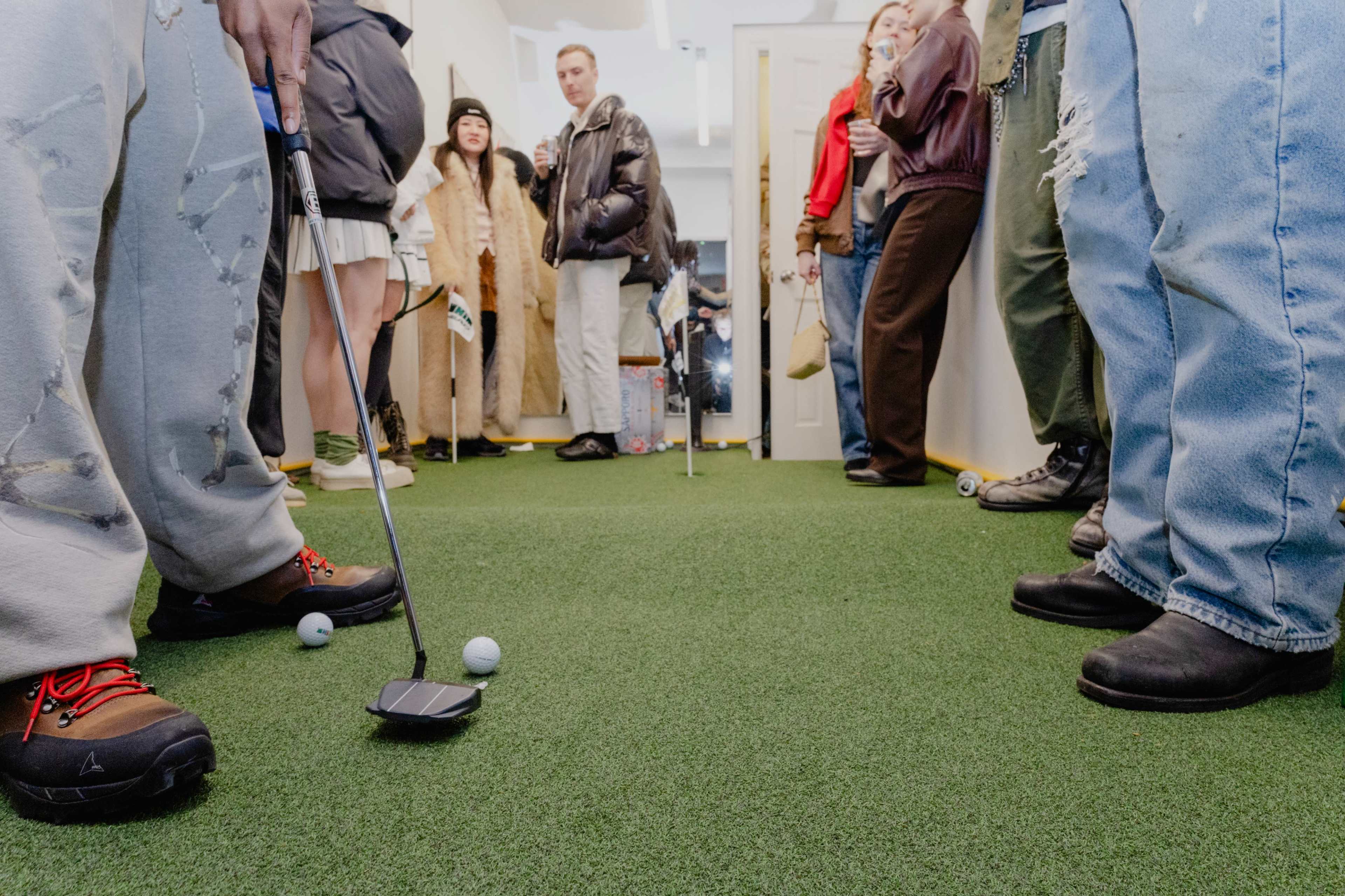 Downtown Mini Golf Sidewalk Gallery Space Image in Bowery, New York, NY
