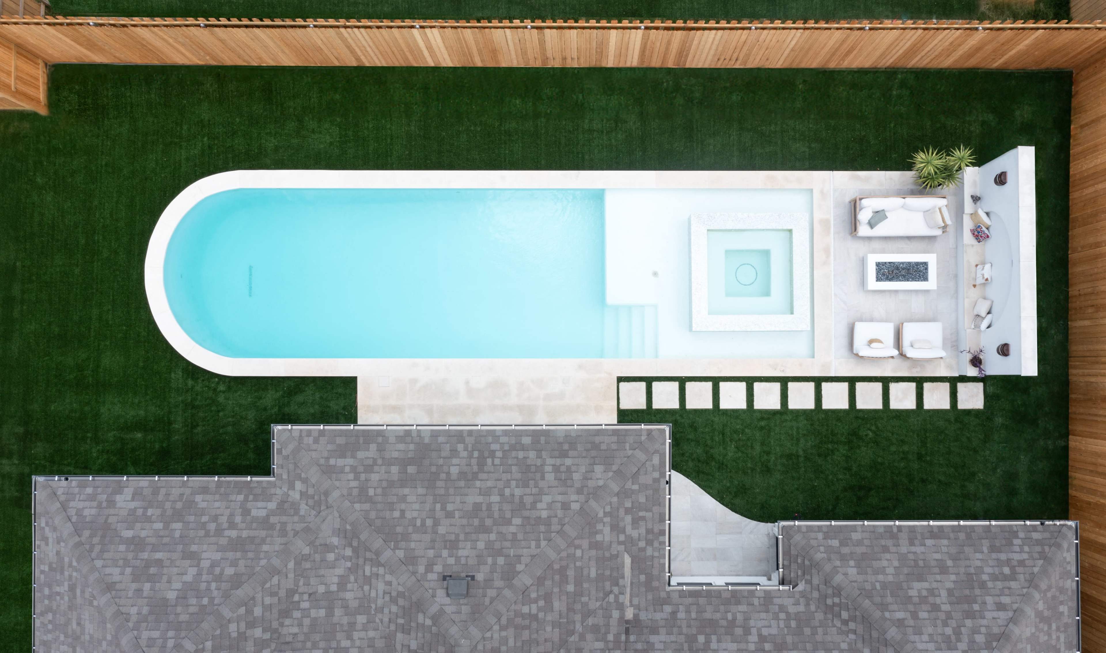 Backyard Pool Image in North Buttercup Creek, Cedar Park, TX