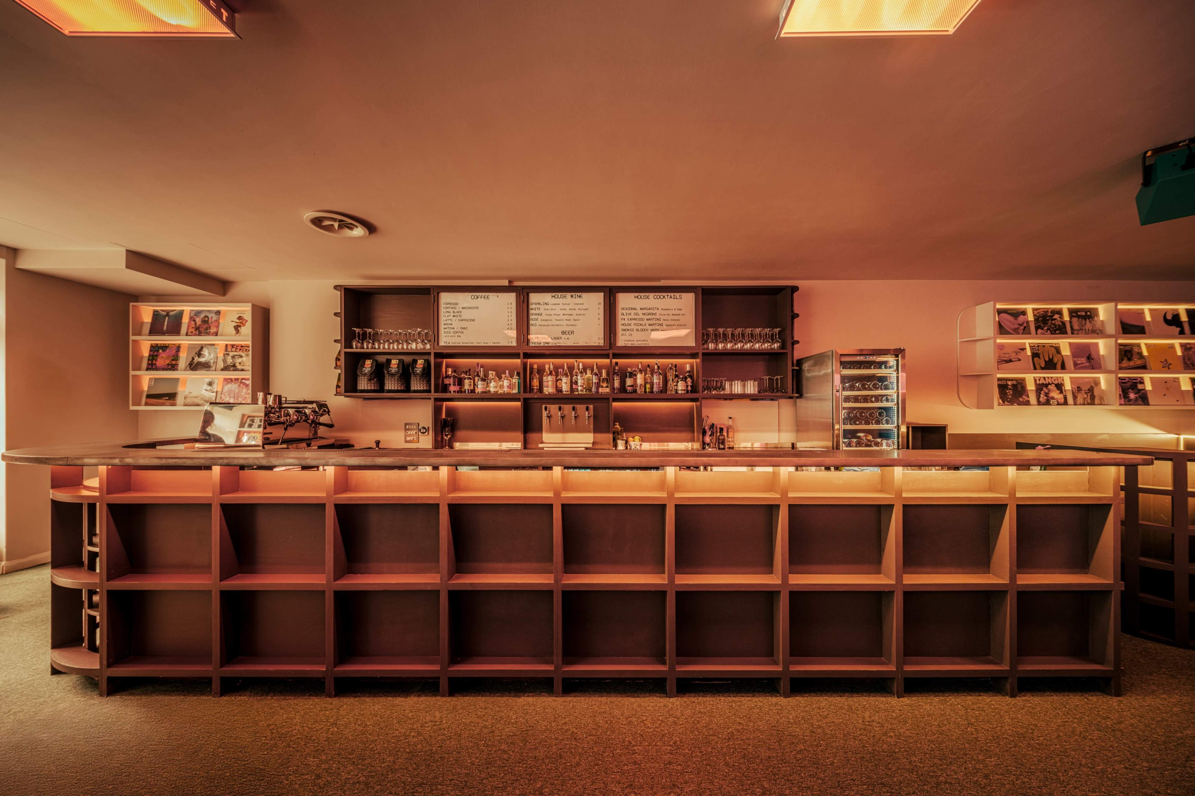 Listening bar, record shop, café Image in Chelsea, LONDON, ENG