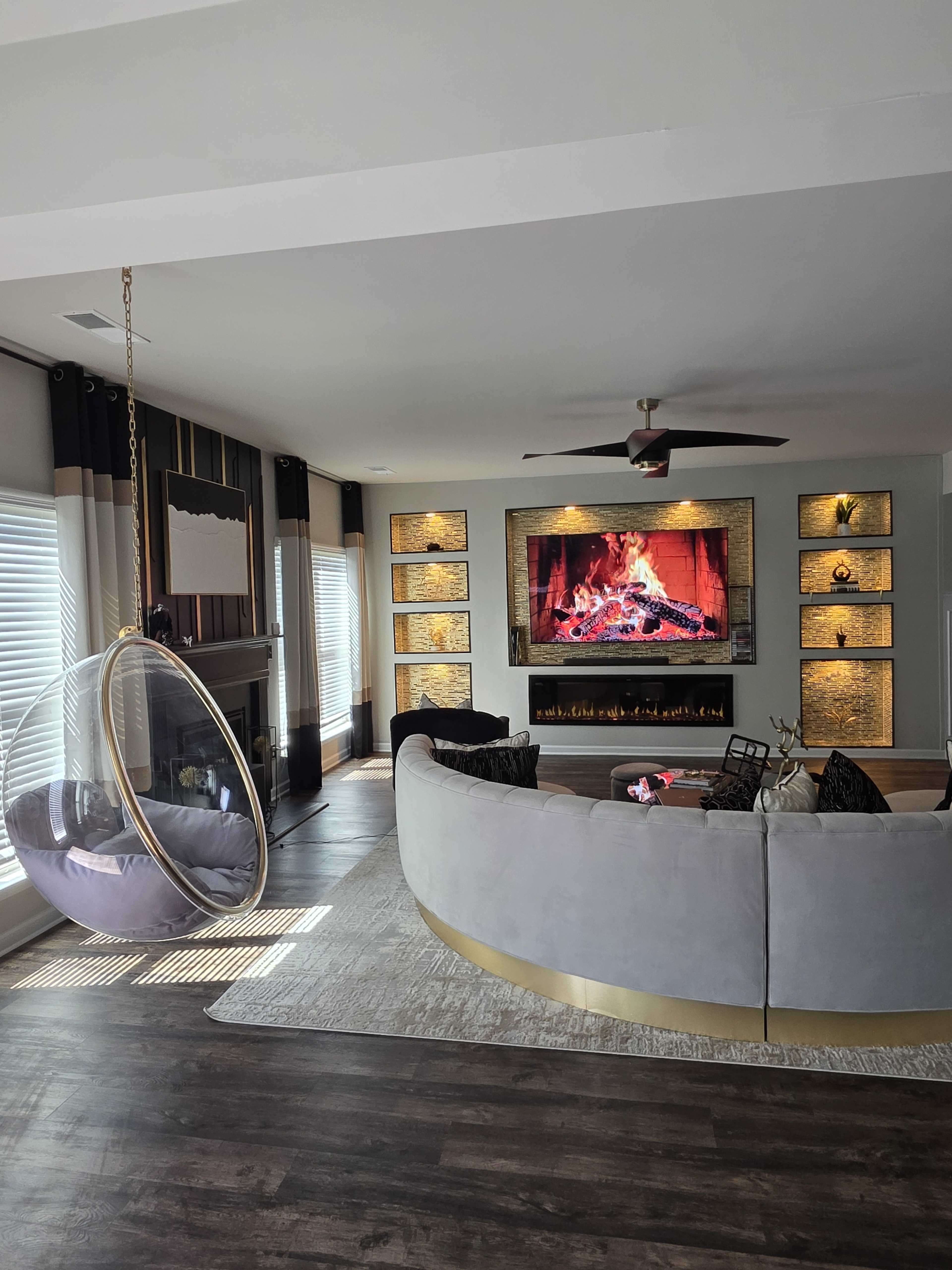 Luxury Modern Content House with Library, Glam Office & Designer Photo Sets Image in South Fulton, Atlanta, GA