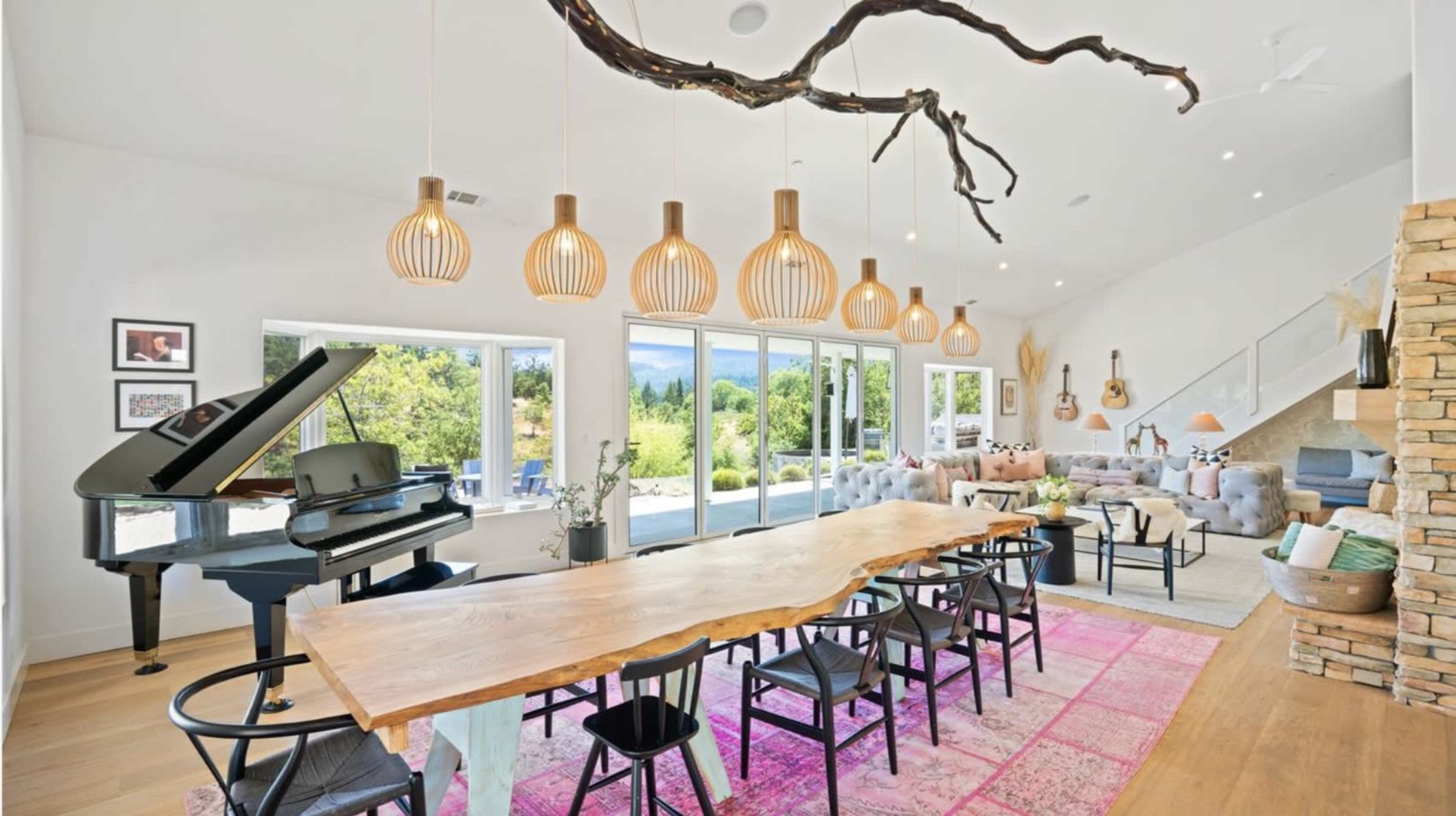 Light-Filled Sonoma Farm Estate with Pool and Views for Editorial & Brand Shoots Image in , Healdsburg, CA