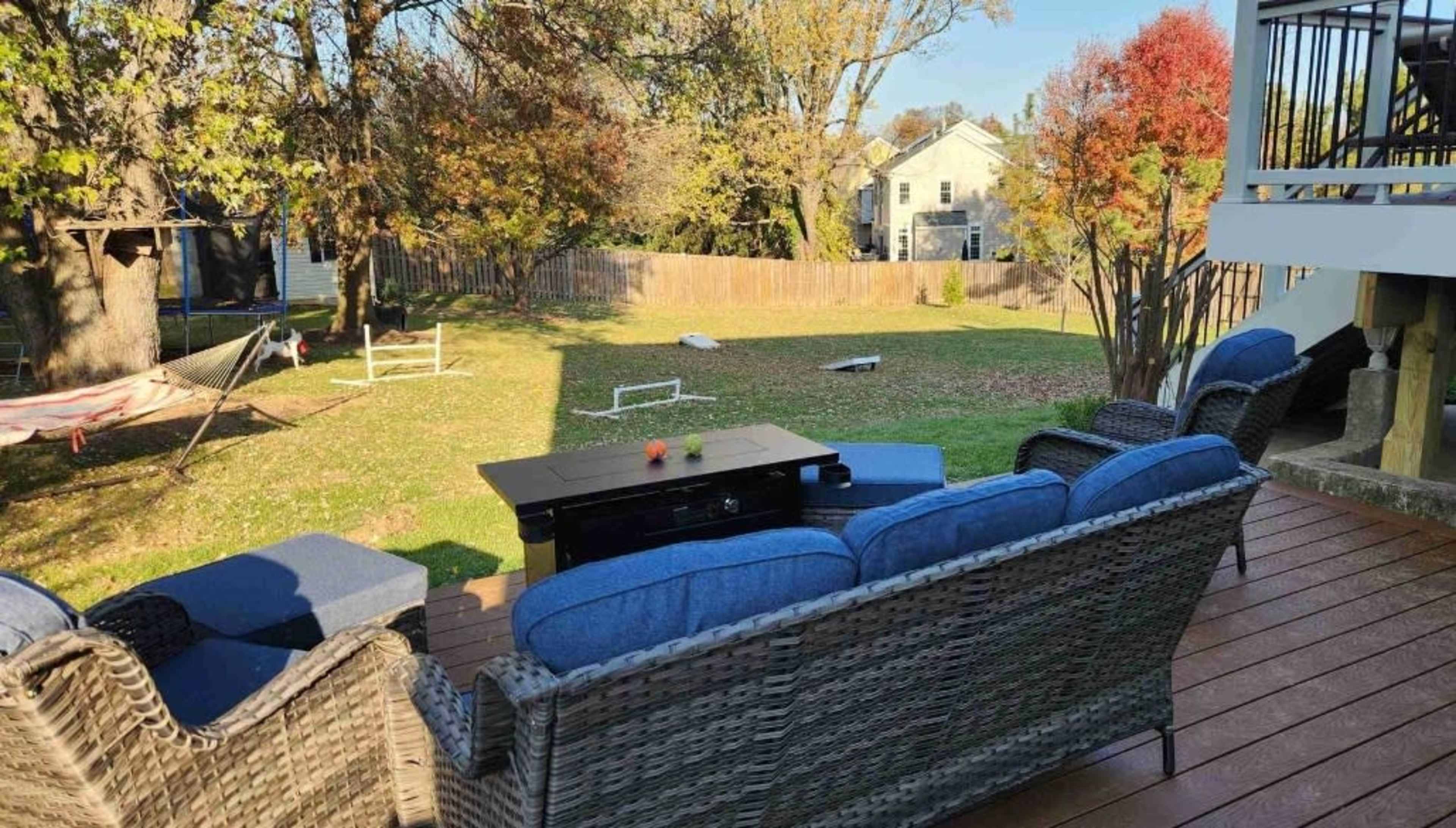 Large Fenced Private Backyard in Falls Church Image in Idylwood, Falls Church, VA