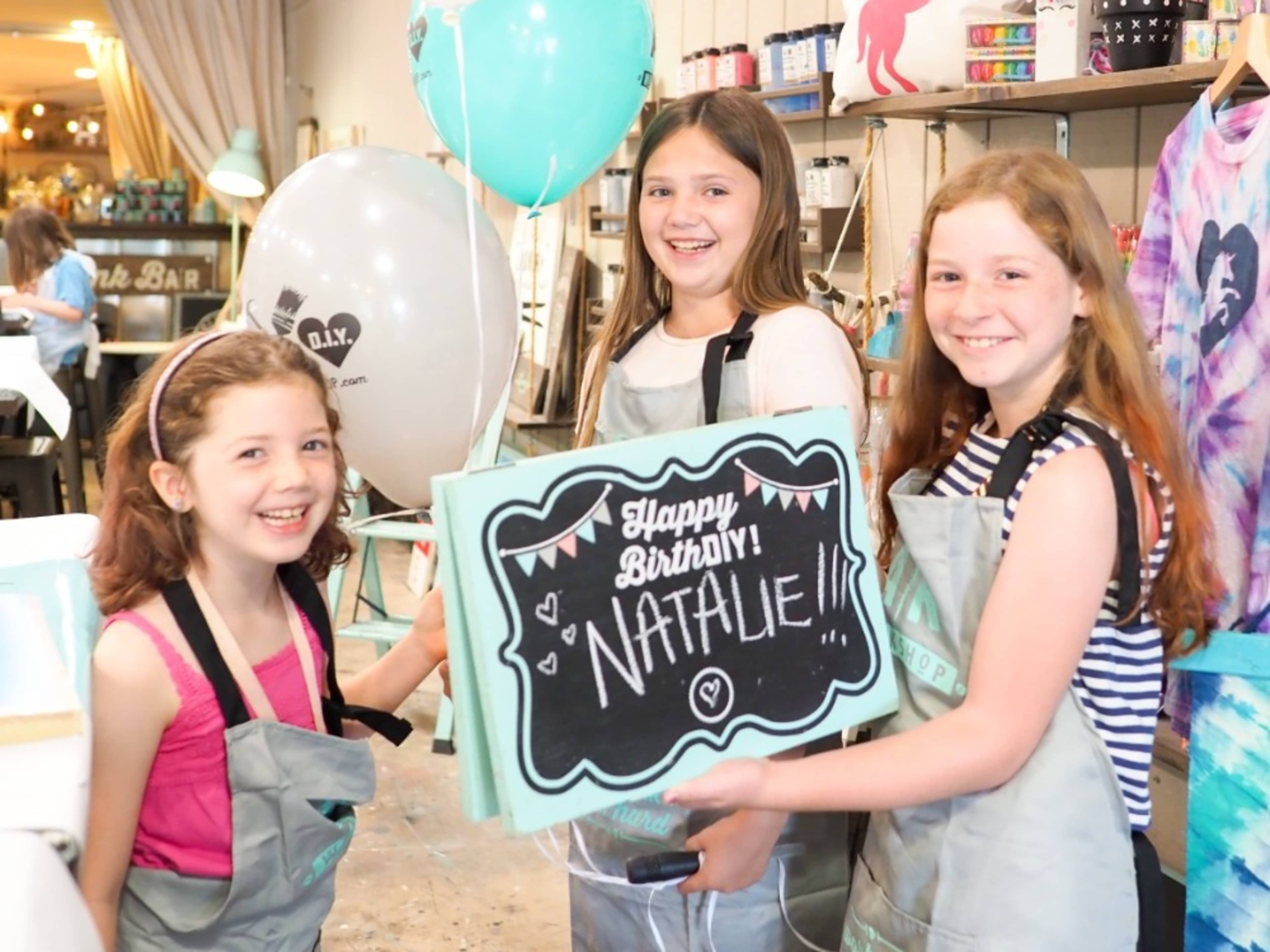 Kids' Crafty Birthday Party Experience