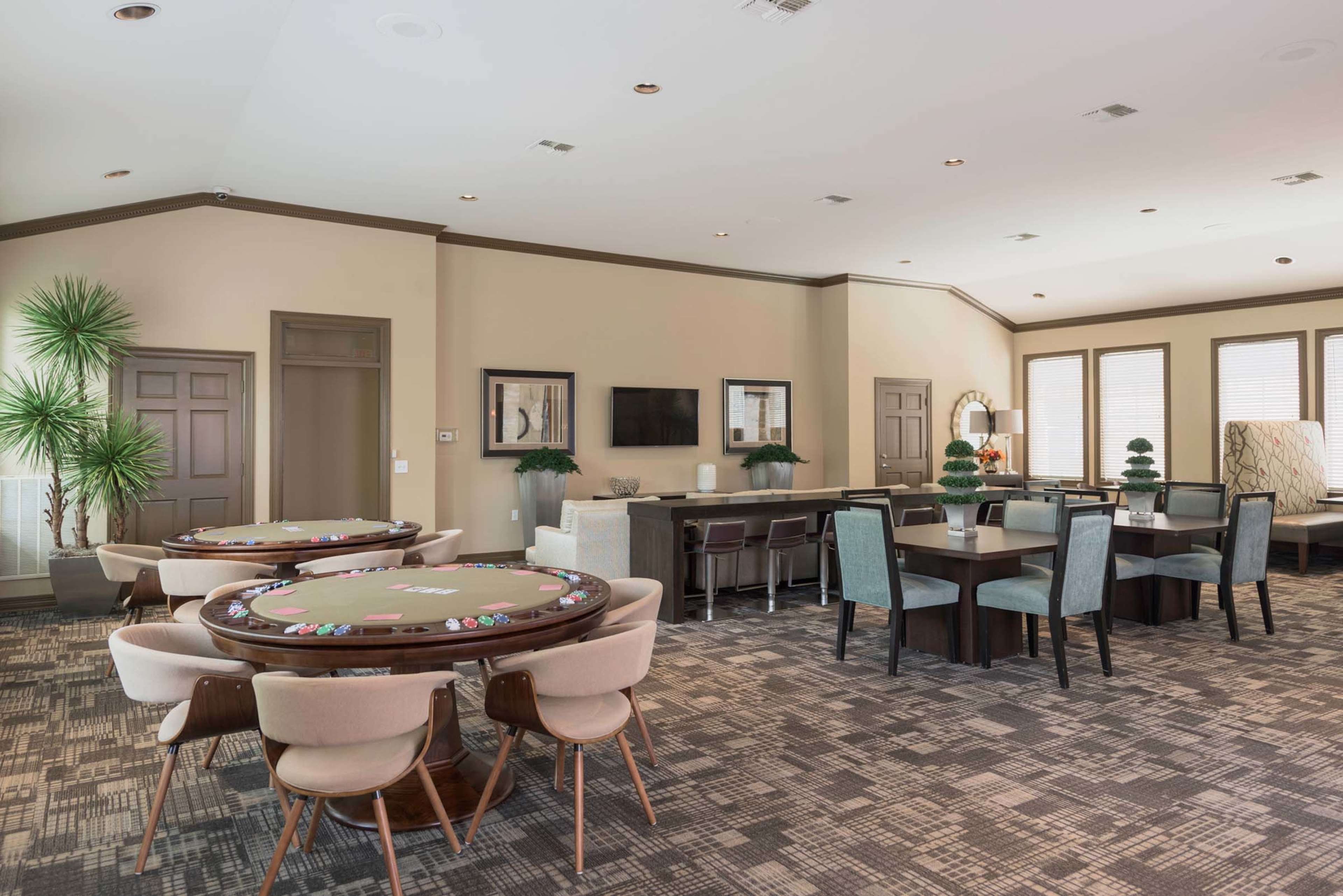 Spacious Event Space with Lounge Seating, Gourmet Kitchen, and Games for Entertaining - Greenway Image in Southwest Houston, Houston, TX