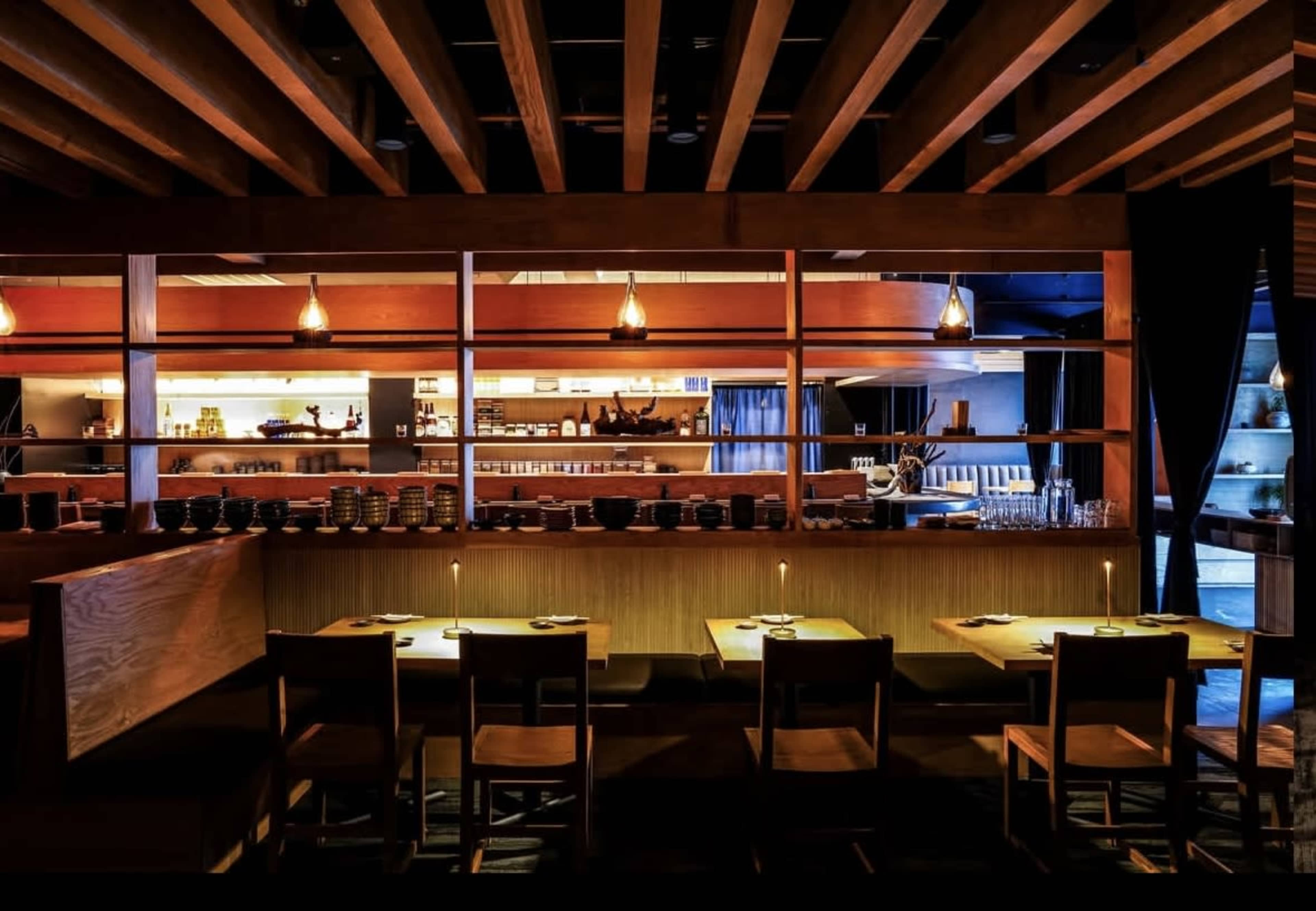 Japanese inspired cocktail lounge Image in Downtown Austin, ausin, TX