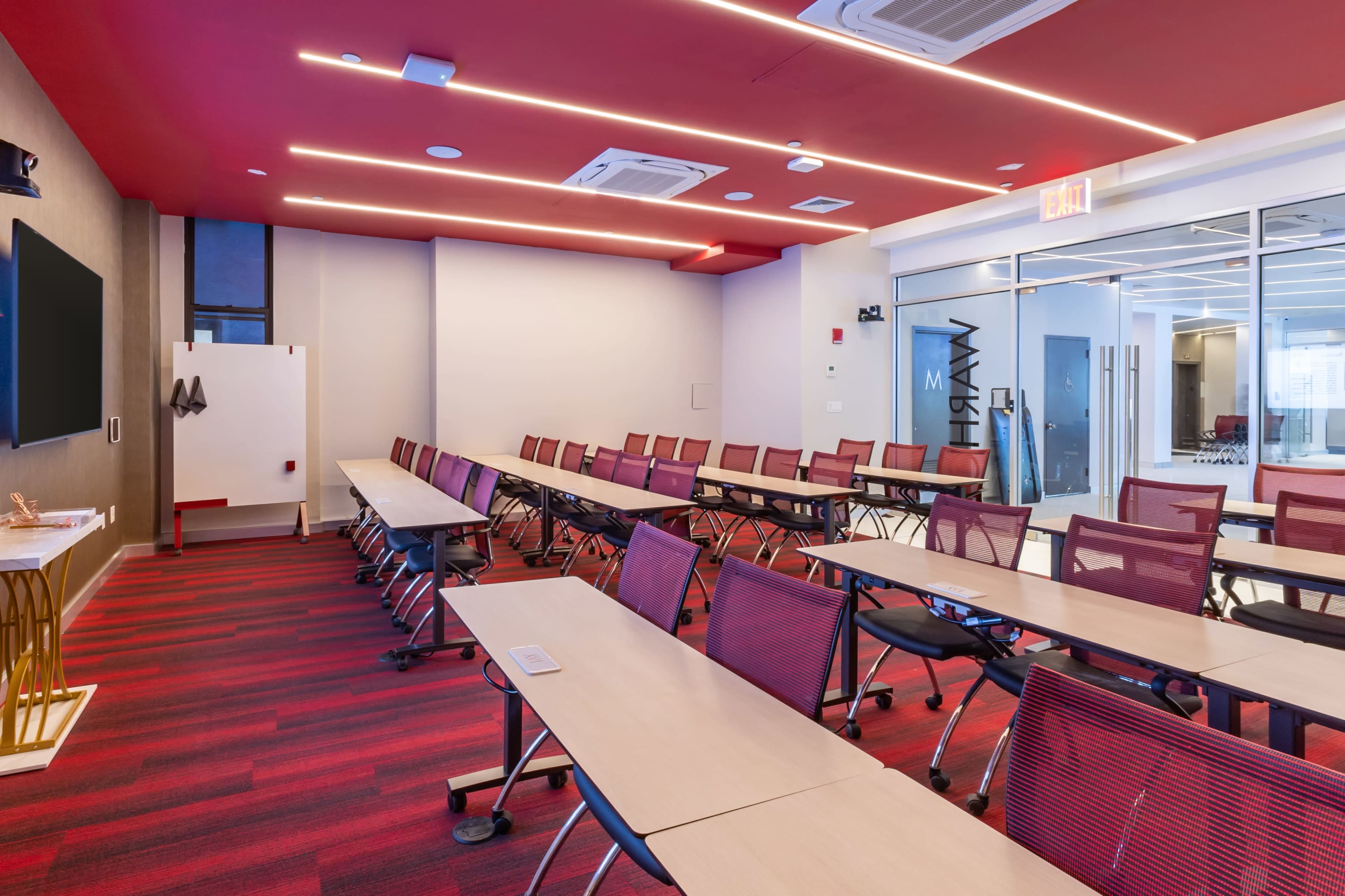 Warhol Space - Huge Meeting Room Space Column Free-Great Team Room Space -All AV comes with the Venue + Kitchen & Phone Booths and Lounge Area - GRAND OPENING PROMO Image in Midtown Manhattan, New York, NY