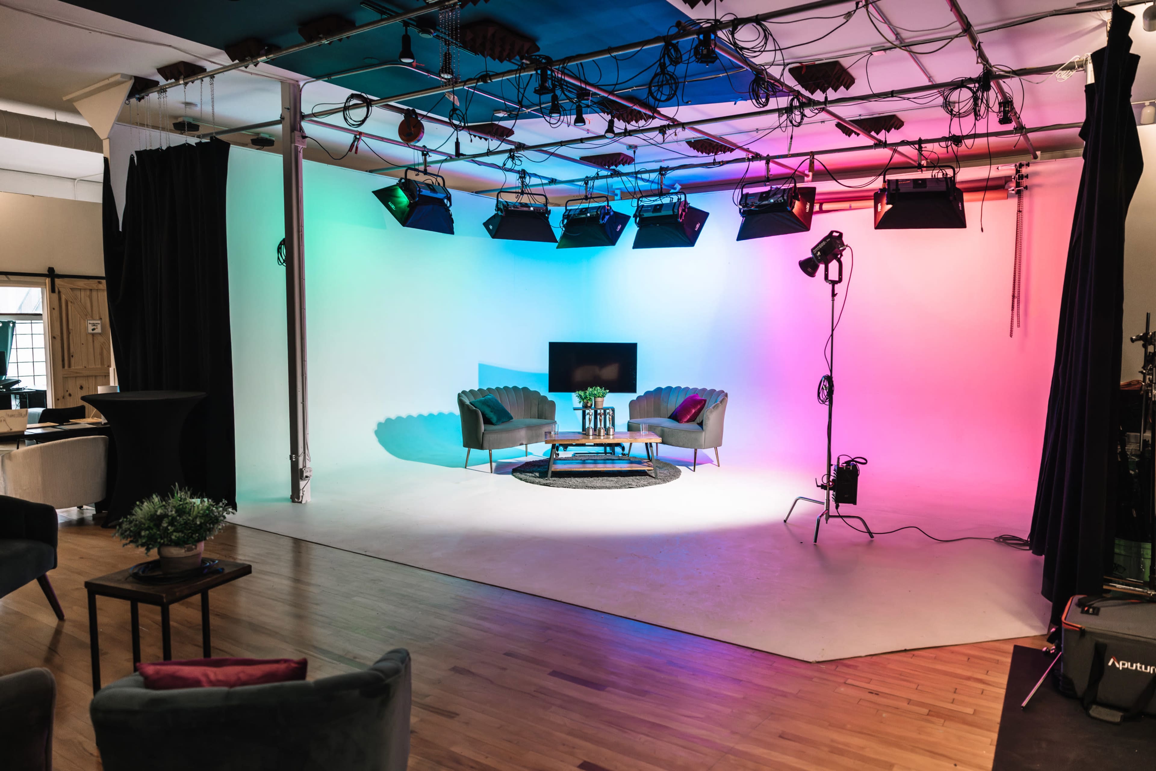 West Loop Film & Photo Studio w/ 24' RGB Cyclorama Image in West Town, Chicago, IL