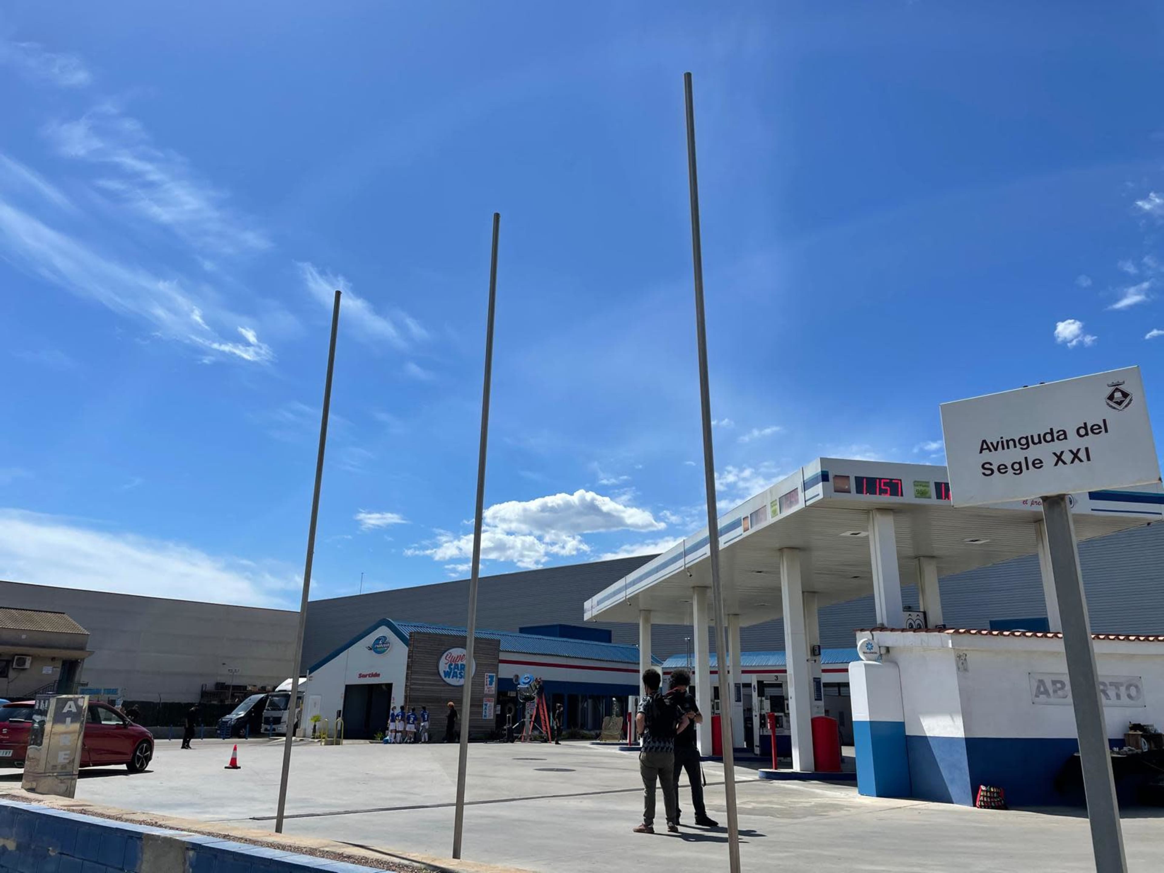 Gasolinera y lavado de coches zona industrial Image in , Sant Boi de Llobregat, B