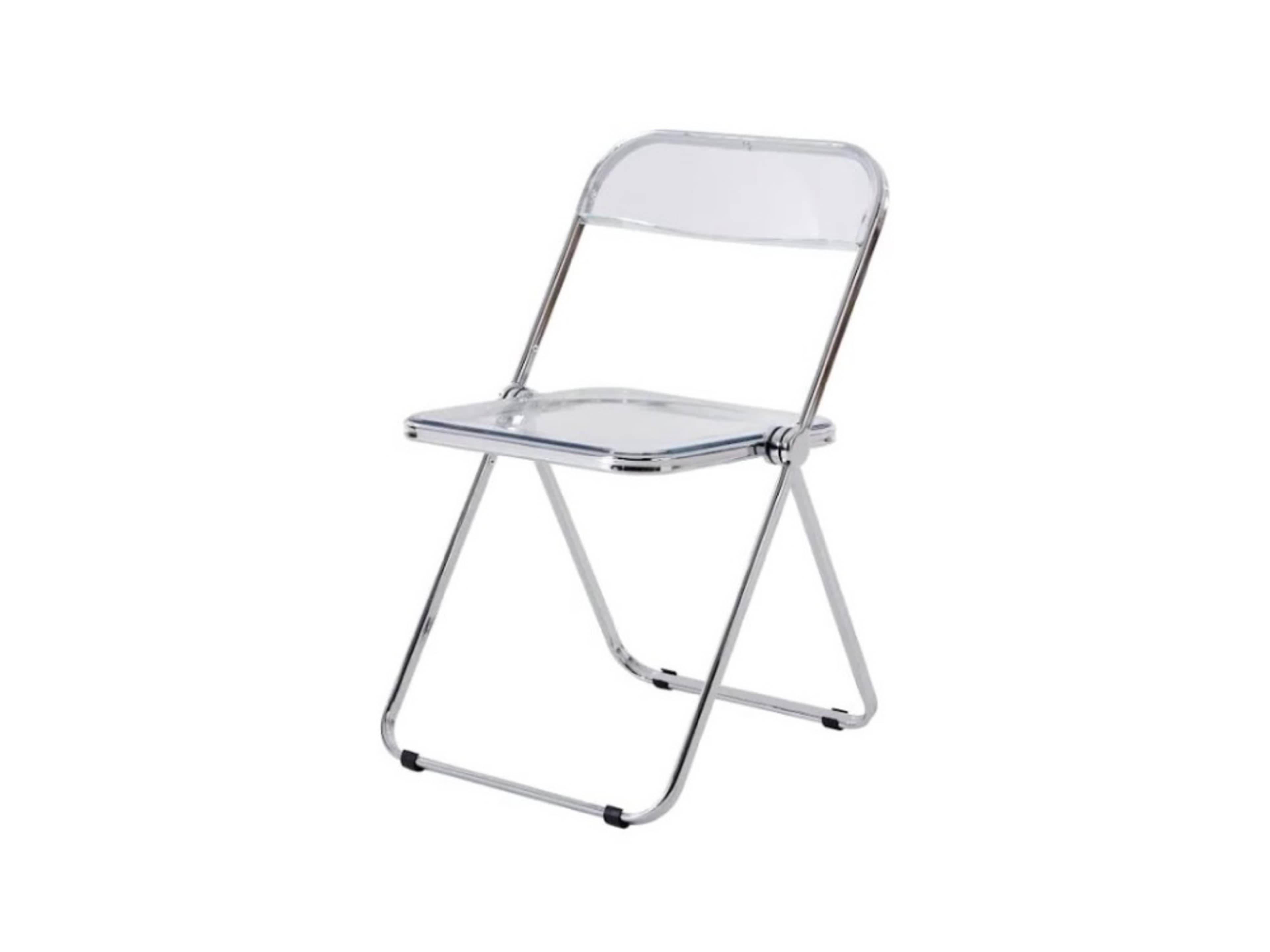 Clear Acrylic folding chair 