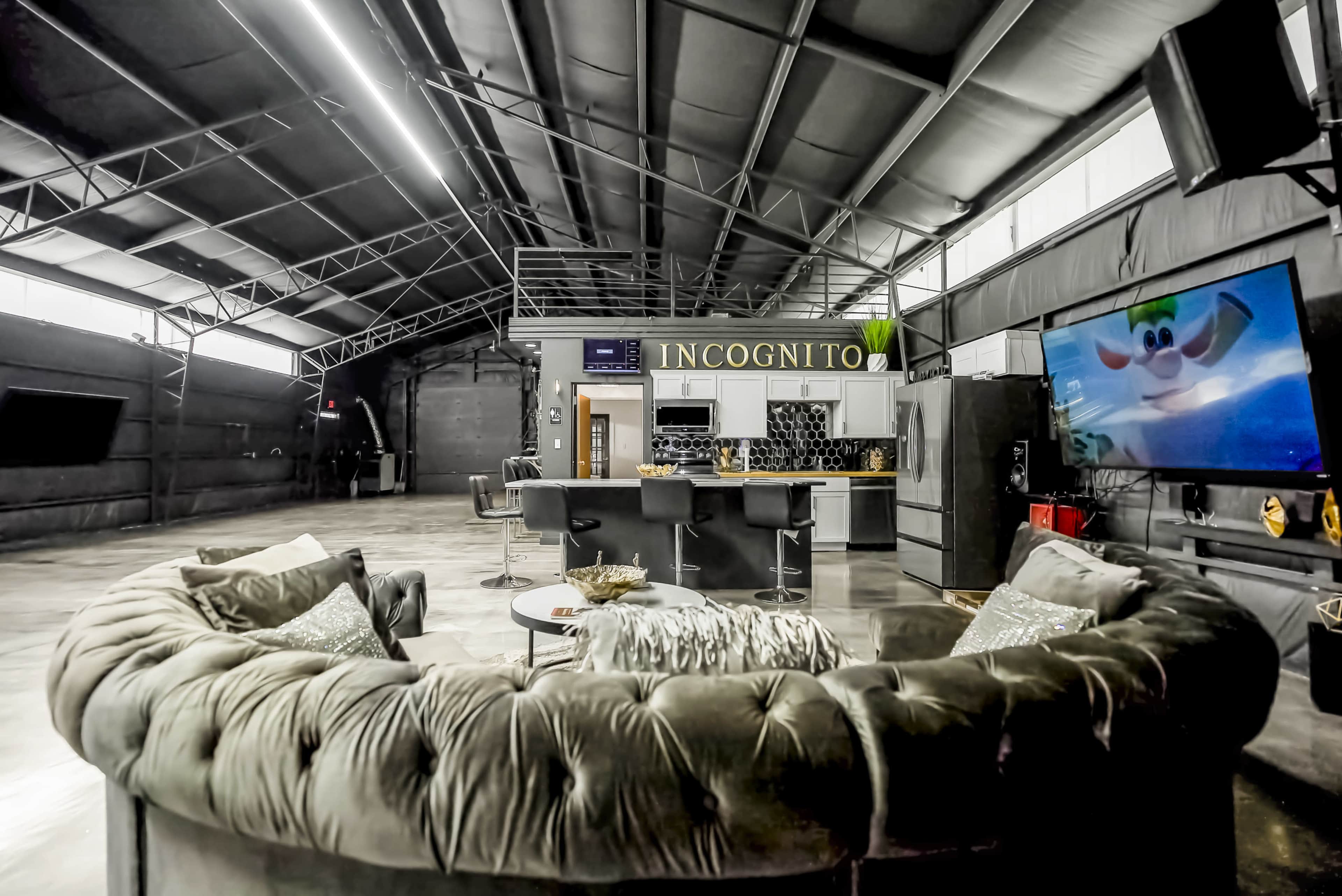 Incognito Event Space, conveniently located just off I-435 and Gregory. Designed with versatility and style in mind Image in East Swope Highlands, Kansas City, MO