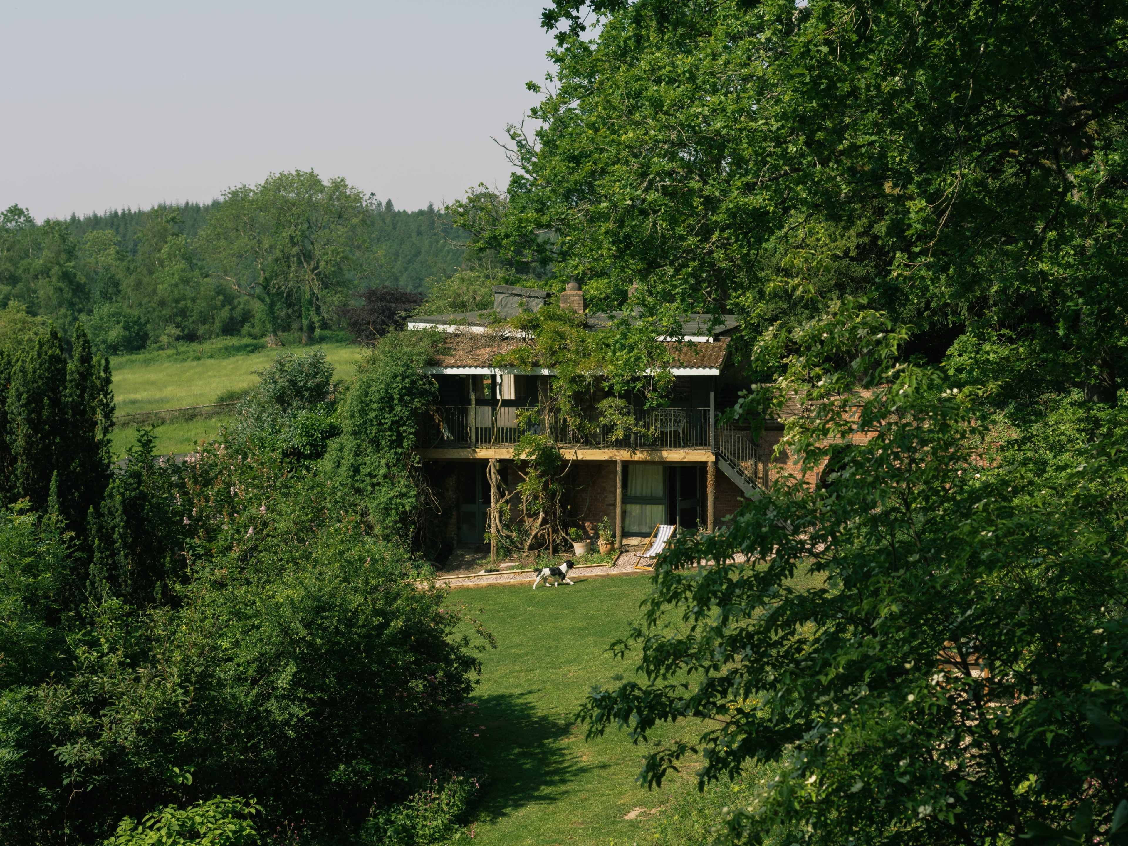Country House with Party Barn and Rustic Outbuildings Image in Welsh Newton, Welsh Newton, Monmouth, ENG