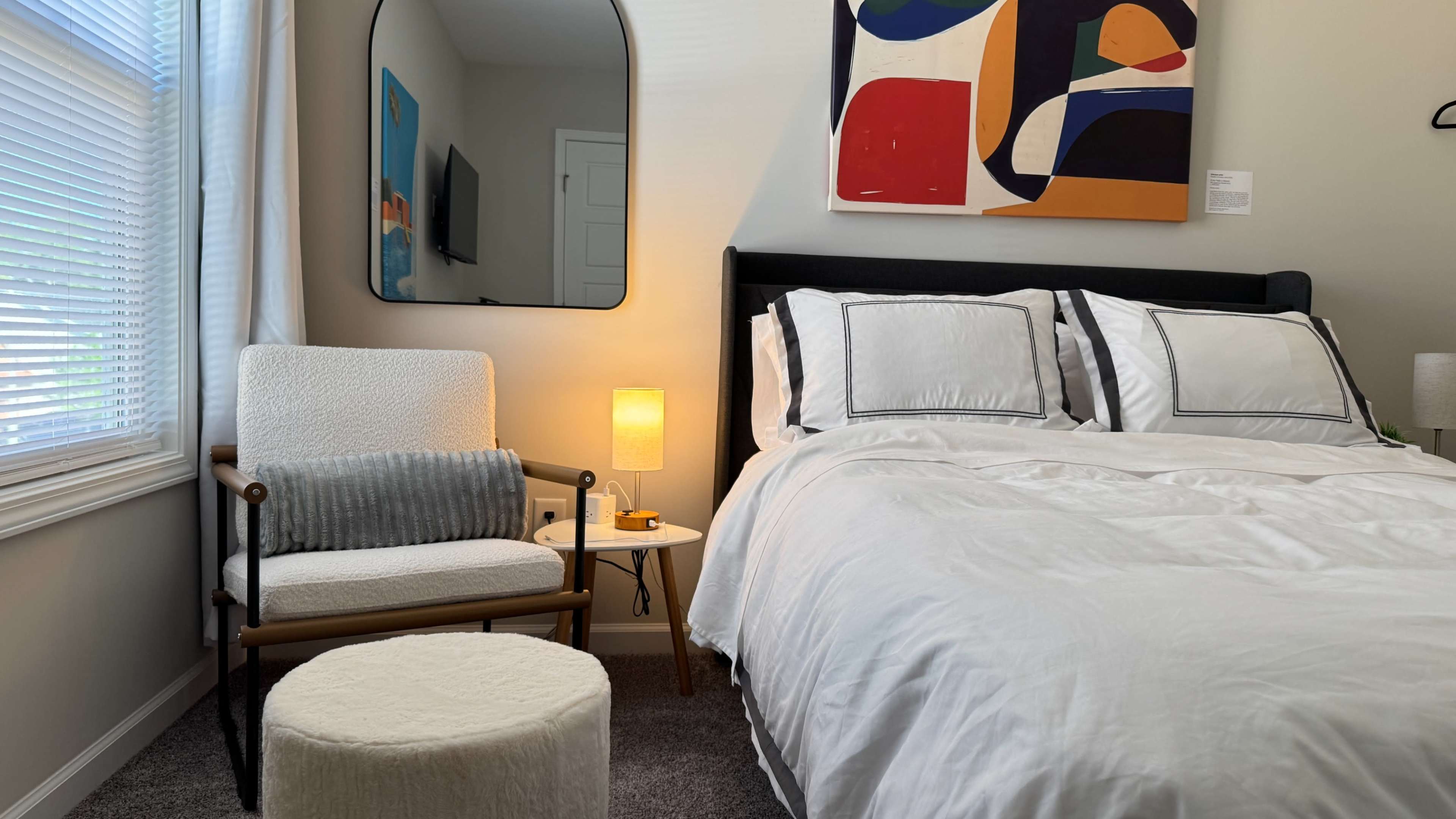 Stylish Office + Creator Space | Boutique Hotel Vibes Image in Groves Of Deerfield, Wendell, NC