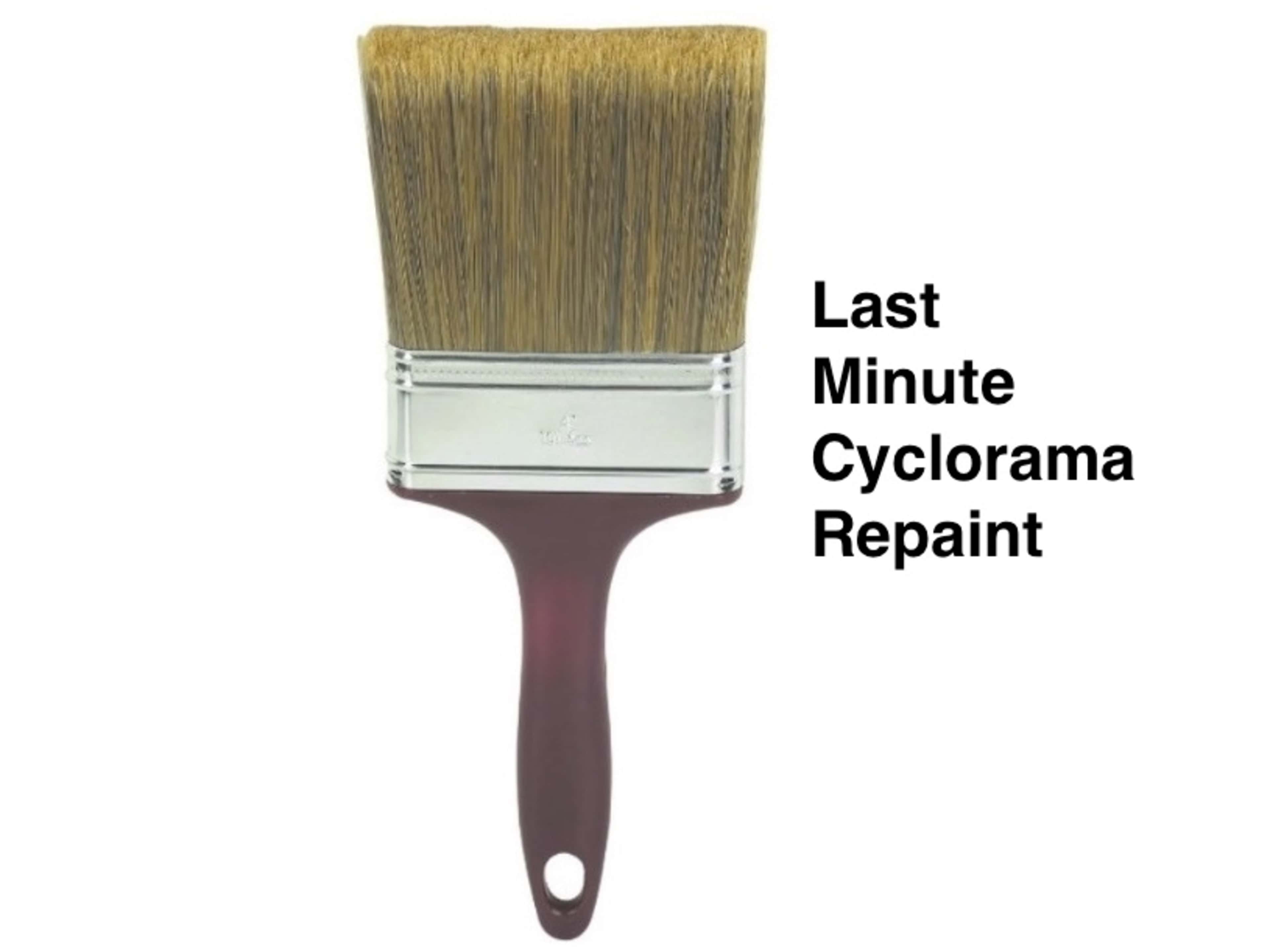Last Minutes Cyclorama Repaint (48 hrs)