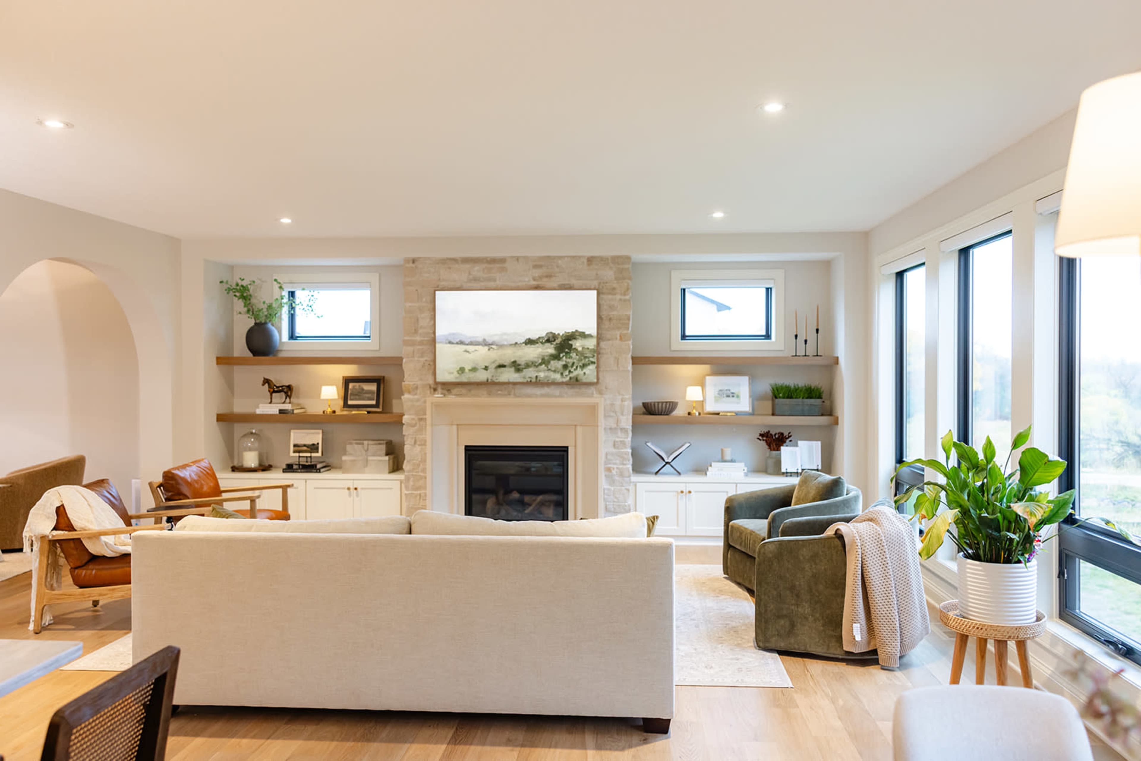 Suburban Home with Woodland Views Image in Victoria, Victoria, MN