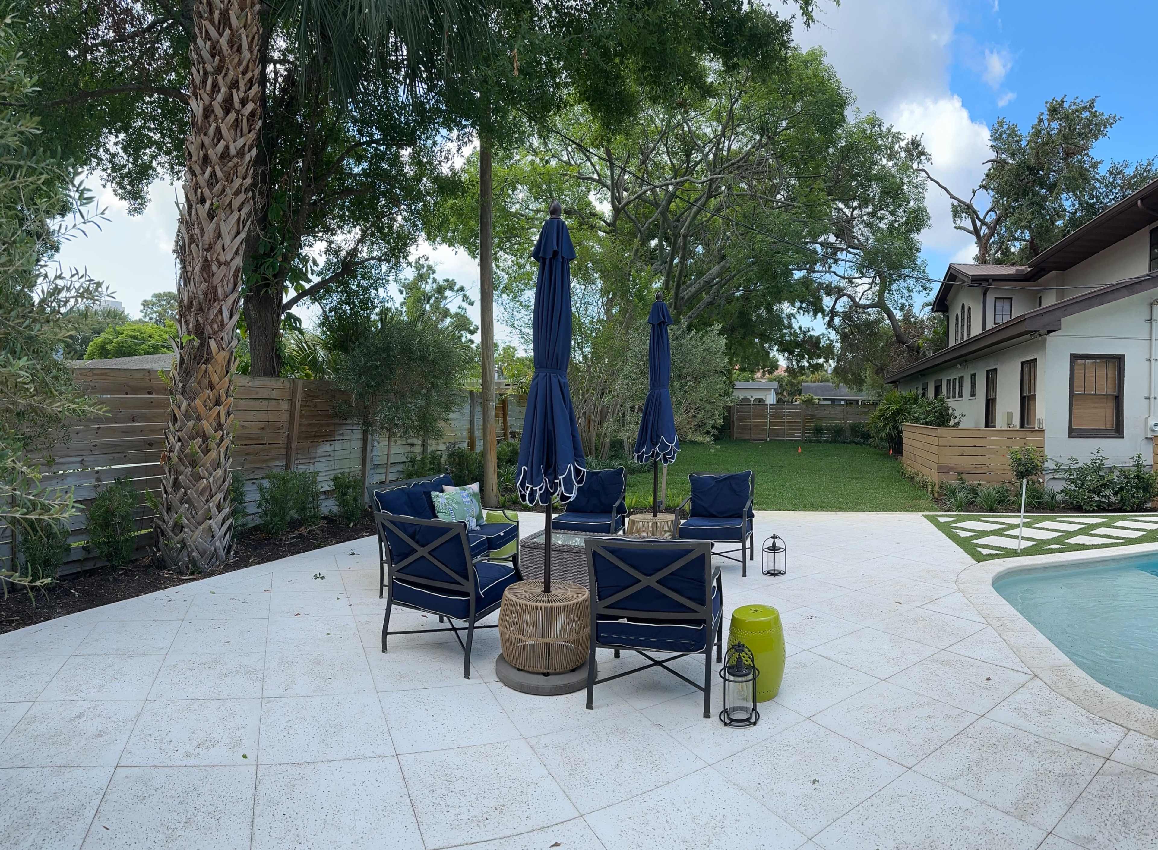 Mediterranean-Inspired Backyard Oasis in South Tampa Image in Tampa, Tampa, FL