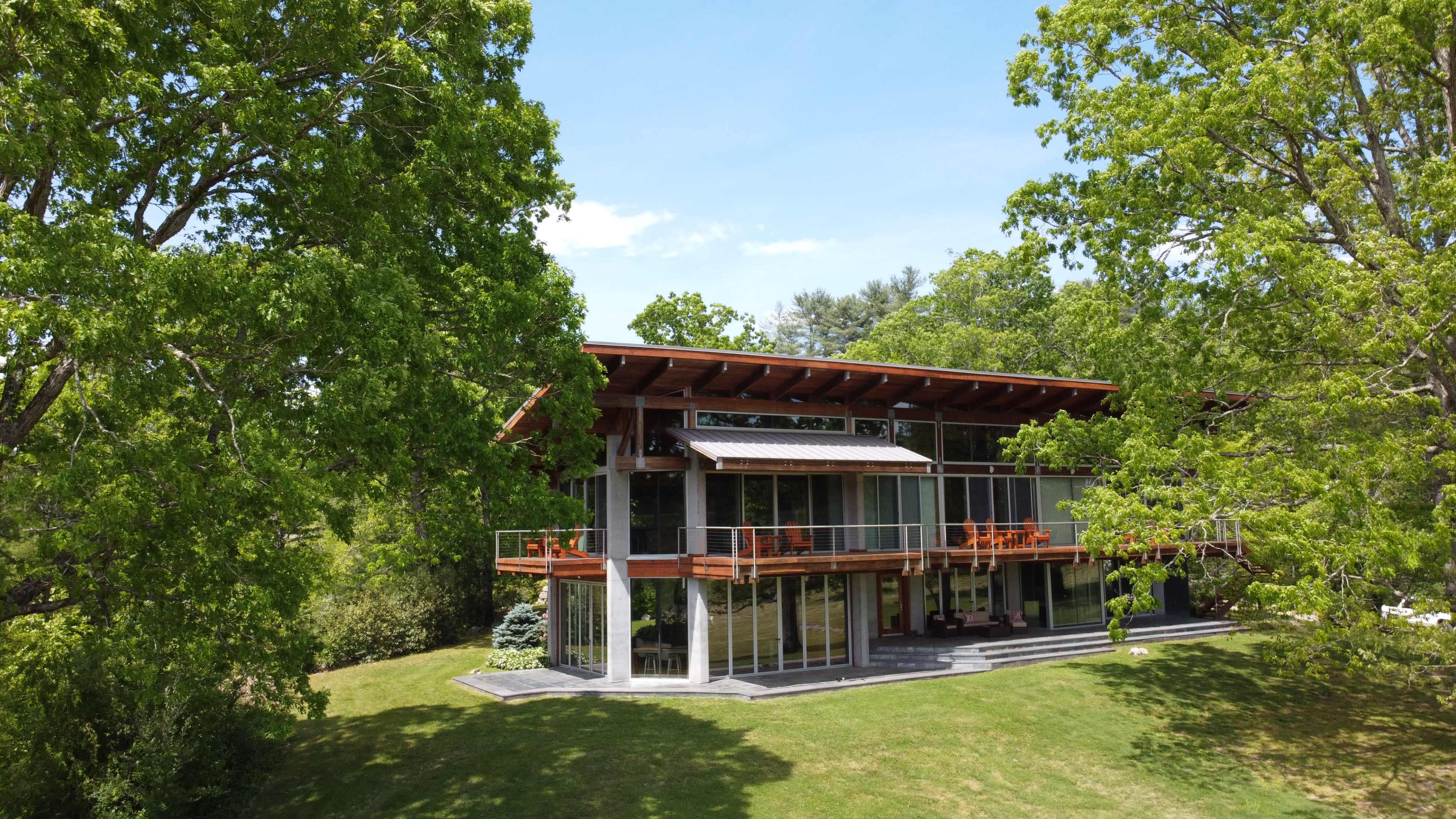 Private Luxurious Mountain Home on Large Farm with Pavillion Image in , Hendersonville, NC