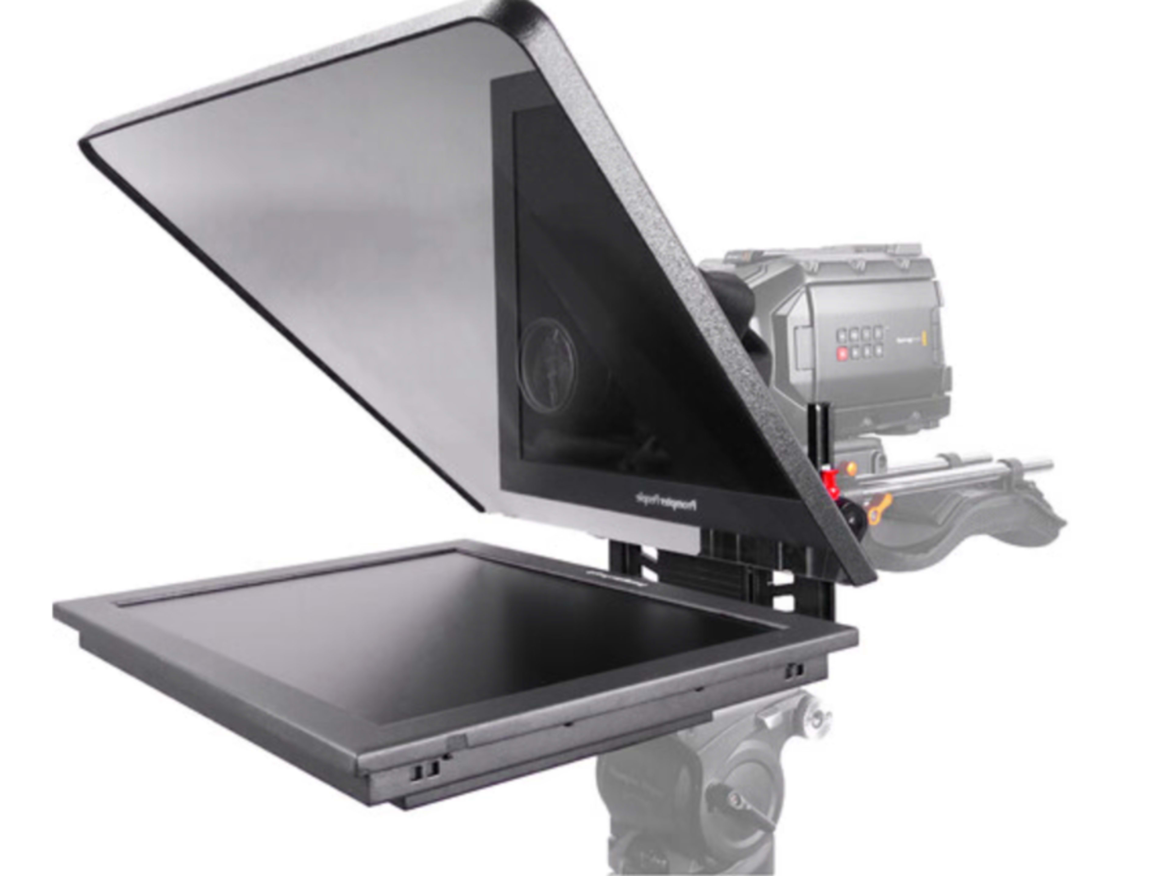 17" Teleprompter on heavy duty tripod