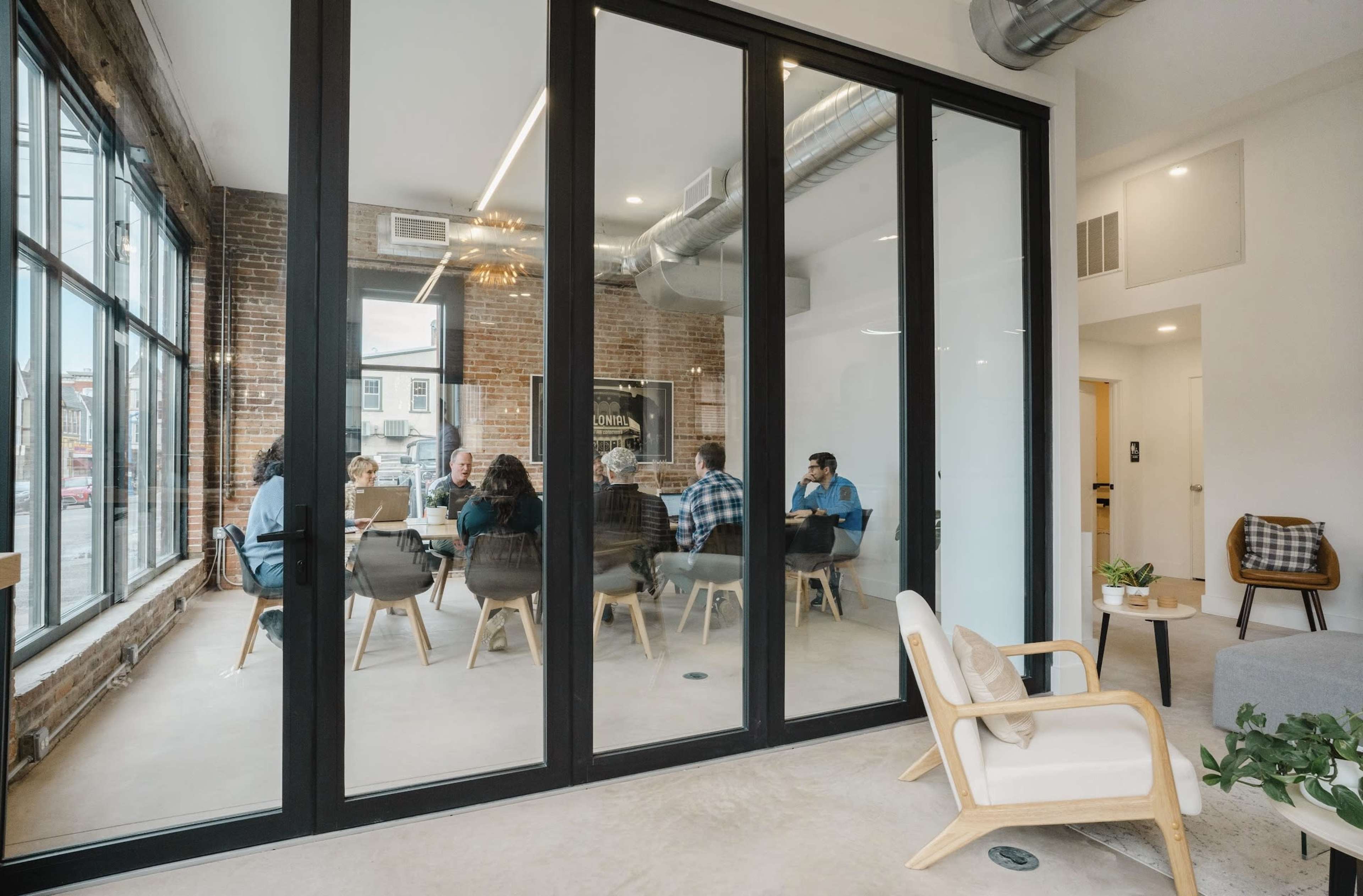 Bright and Vibrant Downtown Phoenixville Workspace Image in Phoenixville, Phoenixville, PA