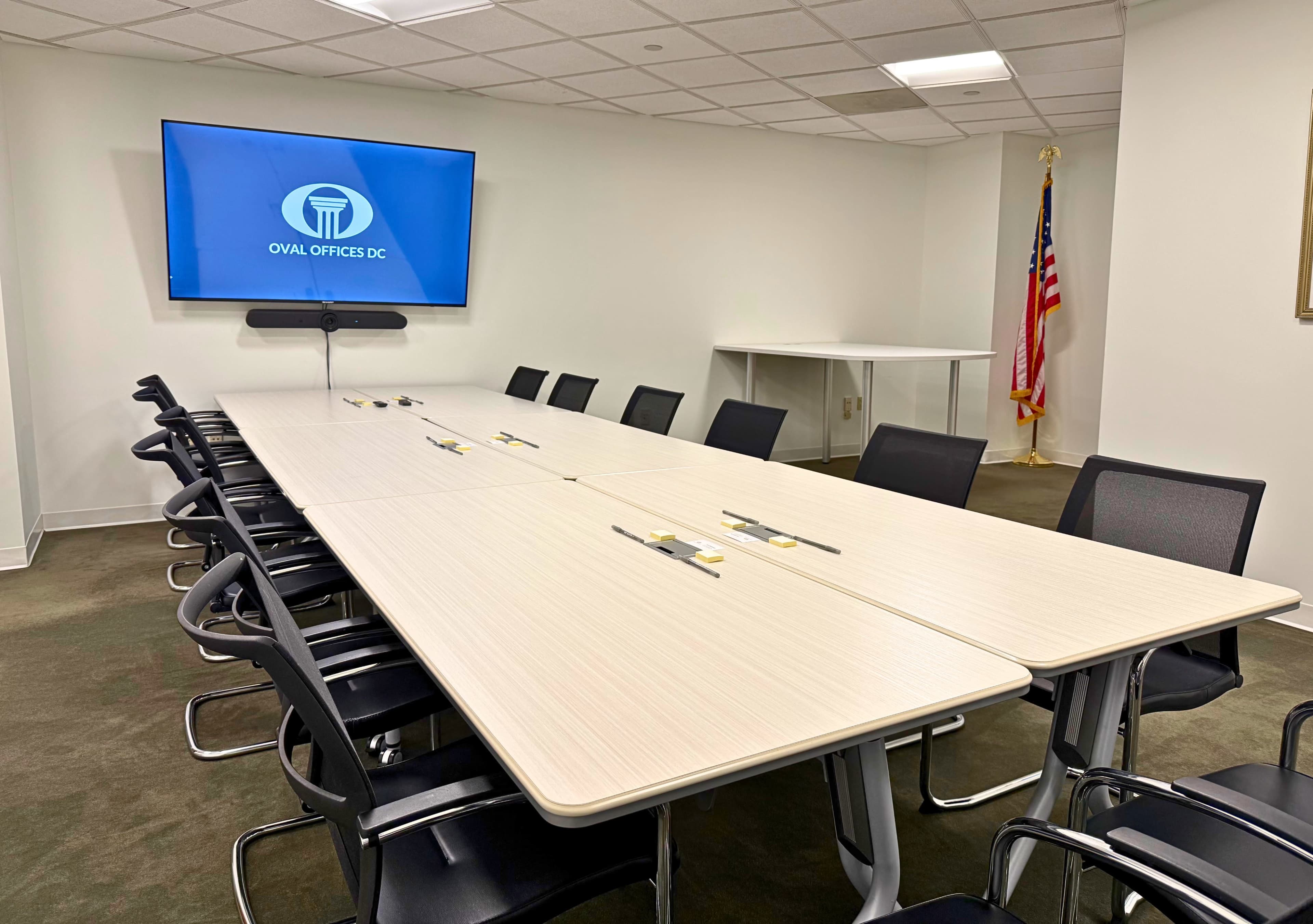 Large, Private DC Conference Room Across From the White House Image in Northwest Washington, Washington DC, DC
