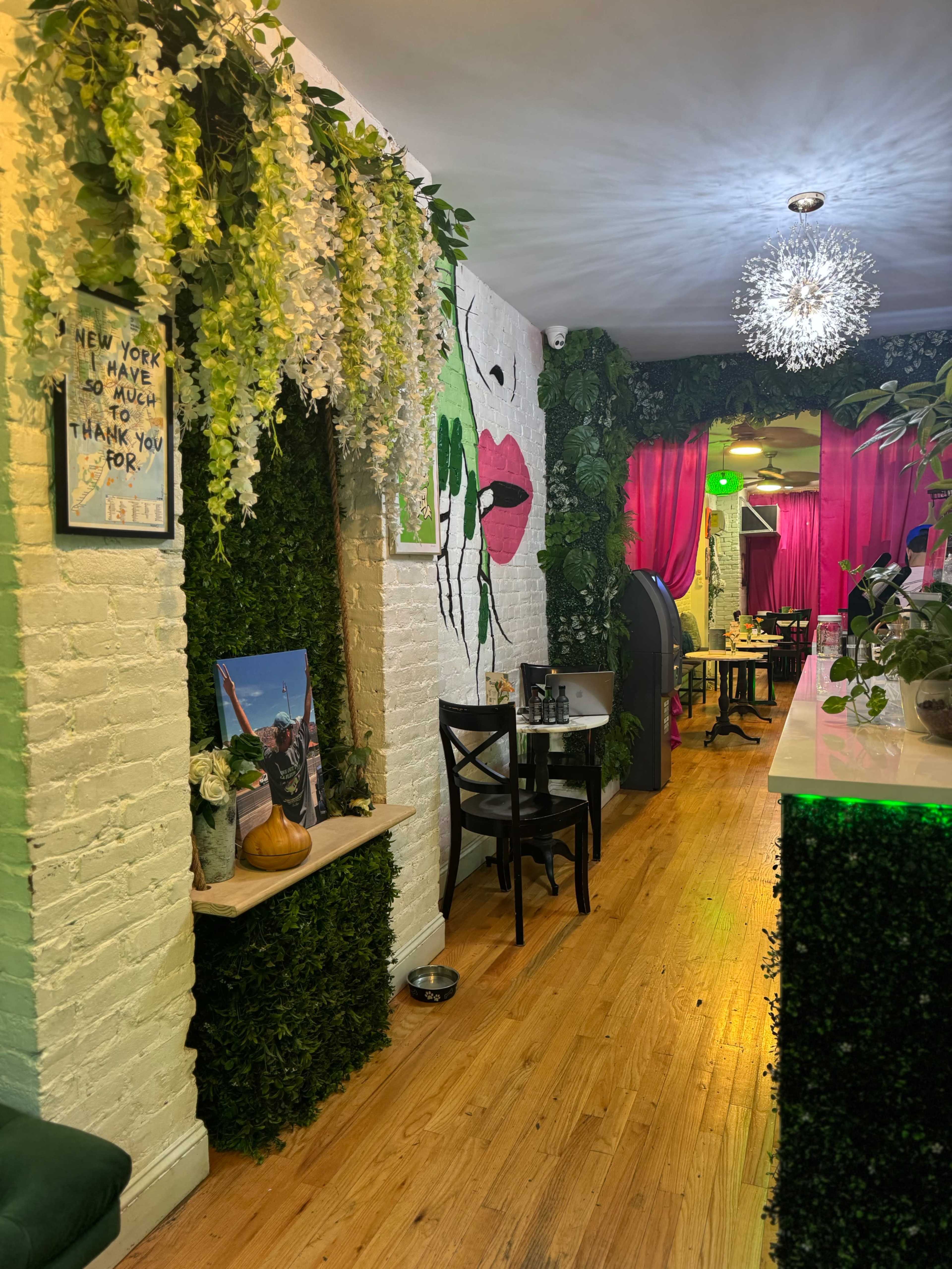 Vibrant and Eclectic Lower East Side Cafe Image in East Village, New York, NY
