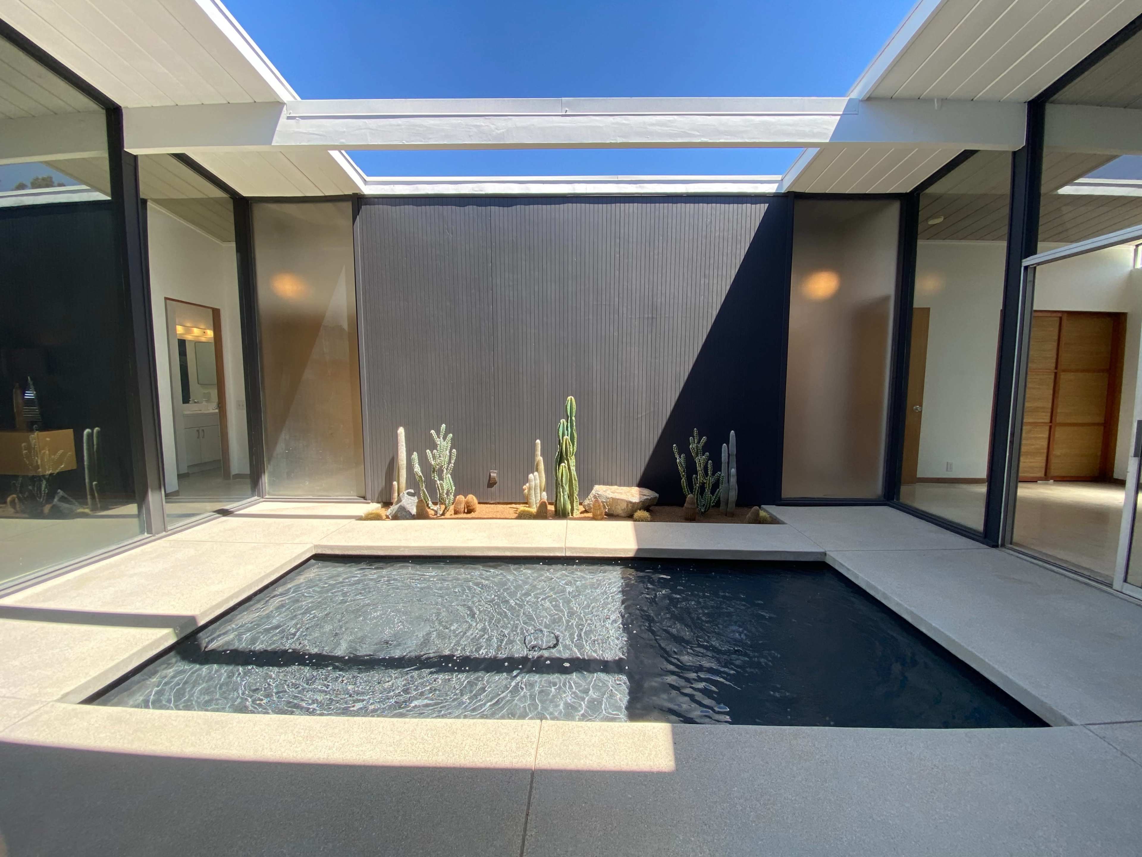 Original Eichler Gem: Atrium Pool, Mountain Views, Pilates Studio Image in Granada Hills, Granada Hills, CA