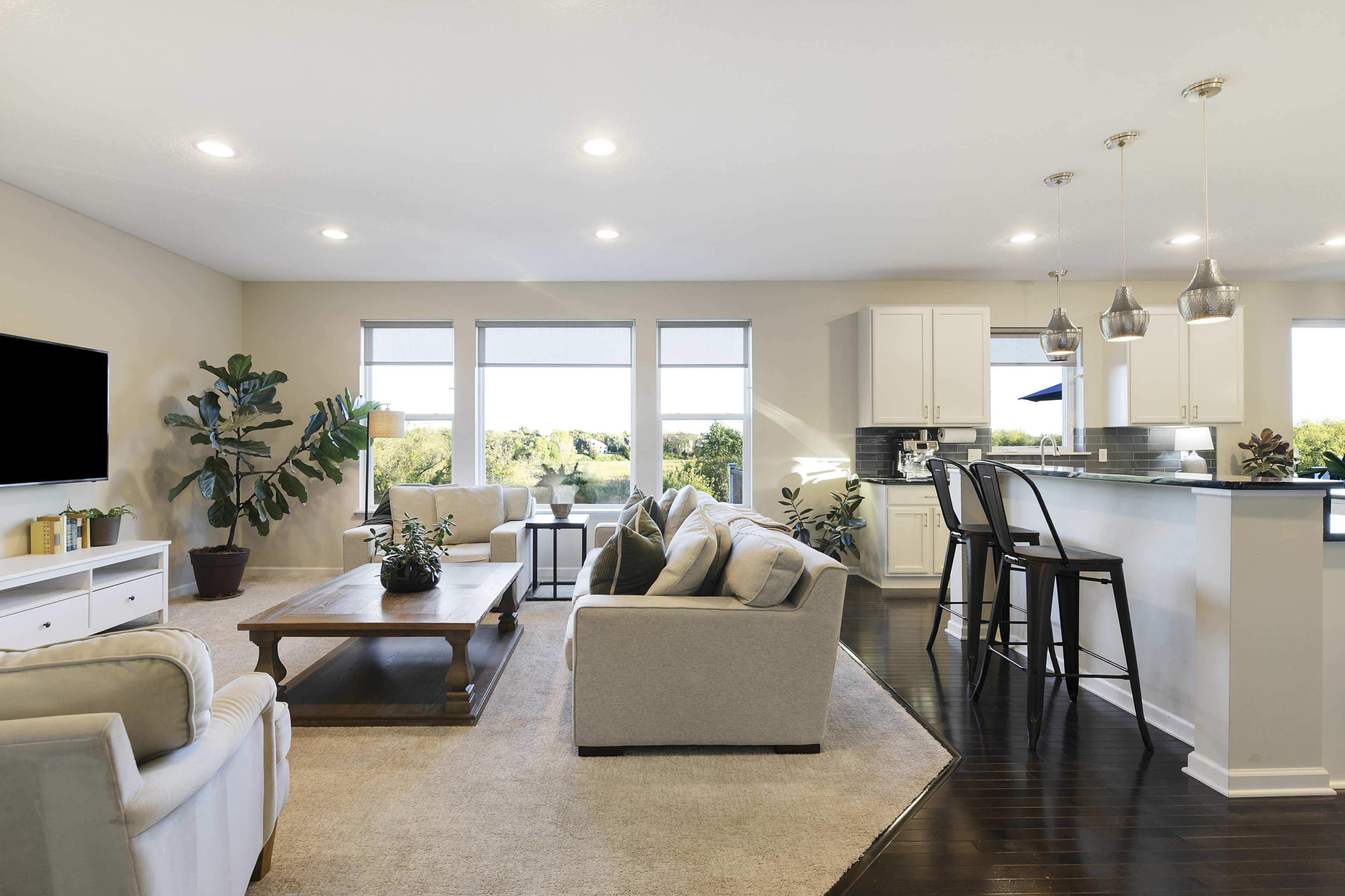 Bright & Spacious Home Overlooking Nature Preserve – Perfect for Small Gatherings Image in Victoria, Victoria, MN