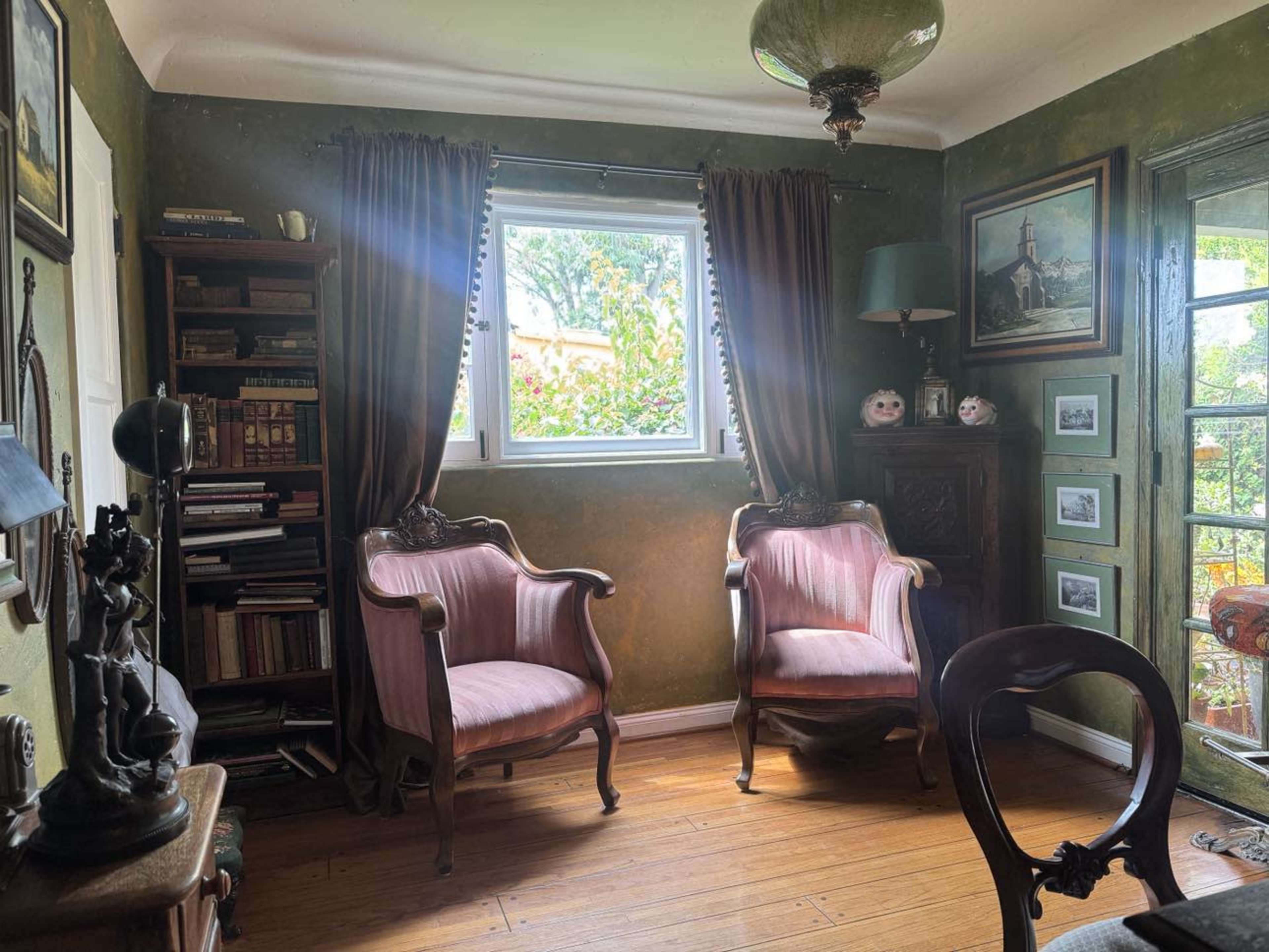 Scenic Spanish-Style Home with Expansive Yards, Sunroom, Citrus Orchard & Storybook Cottage Image in Glenwood, Glendale, CA