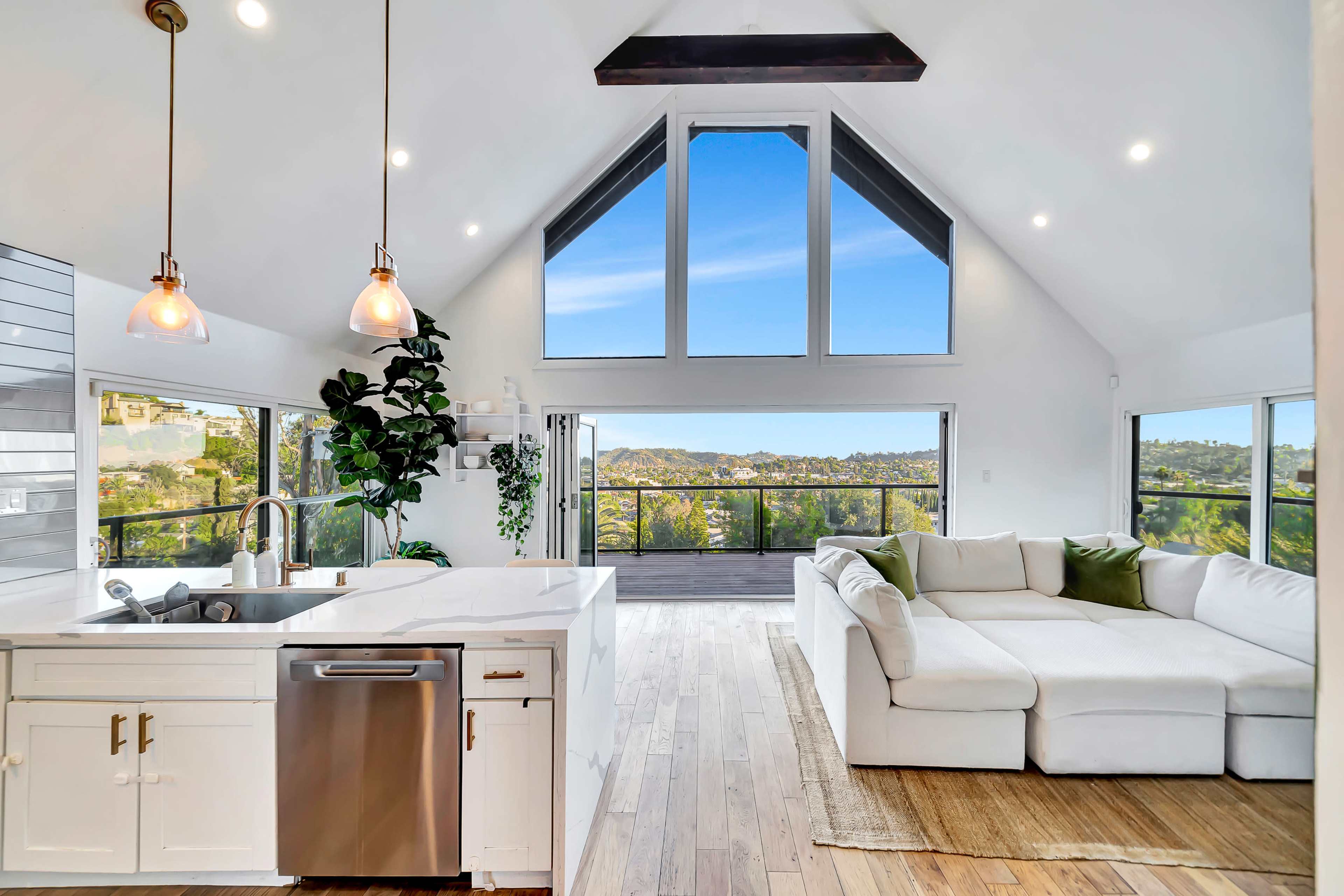 Luxury Hillside Manor w/ Sprawling Highland Views Image in Northeast Los Angeles, Los Angeles, CA