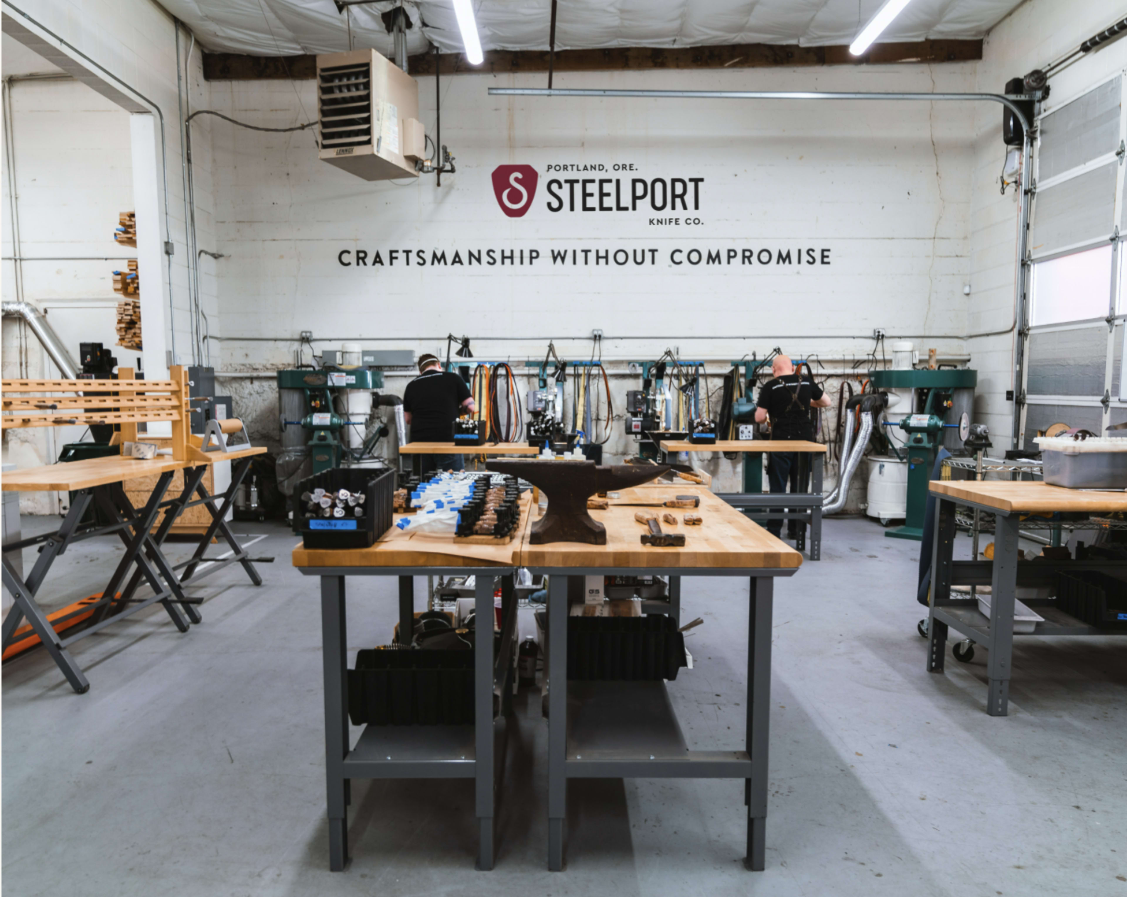 Unique Factory Floor where Culinary Knives are Handcrafted Image in Northeast Portland, Portland, OR