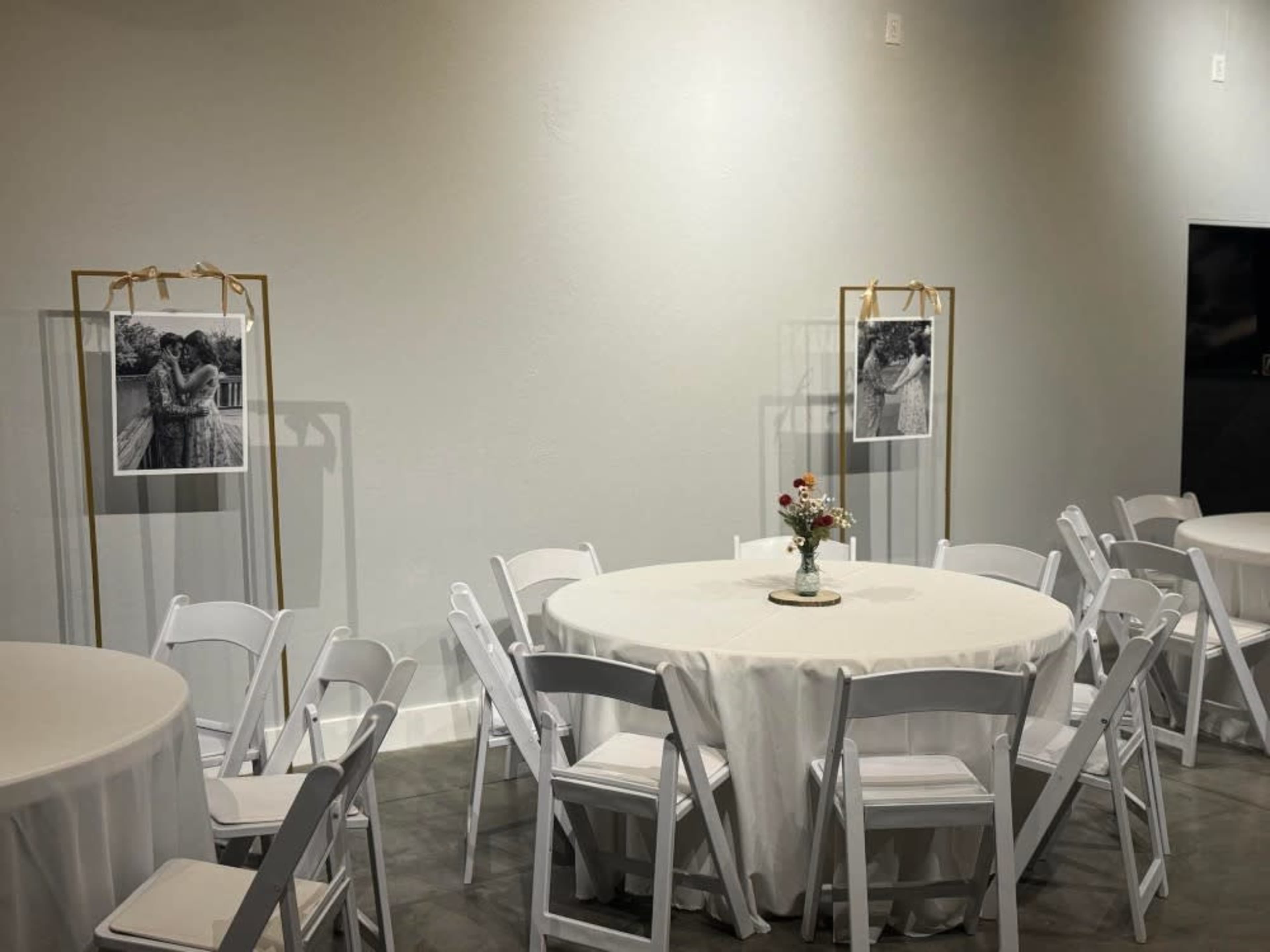 Tables, Chairs and Linens