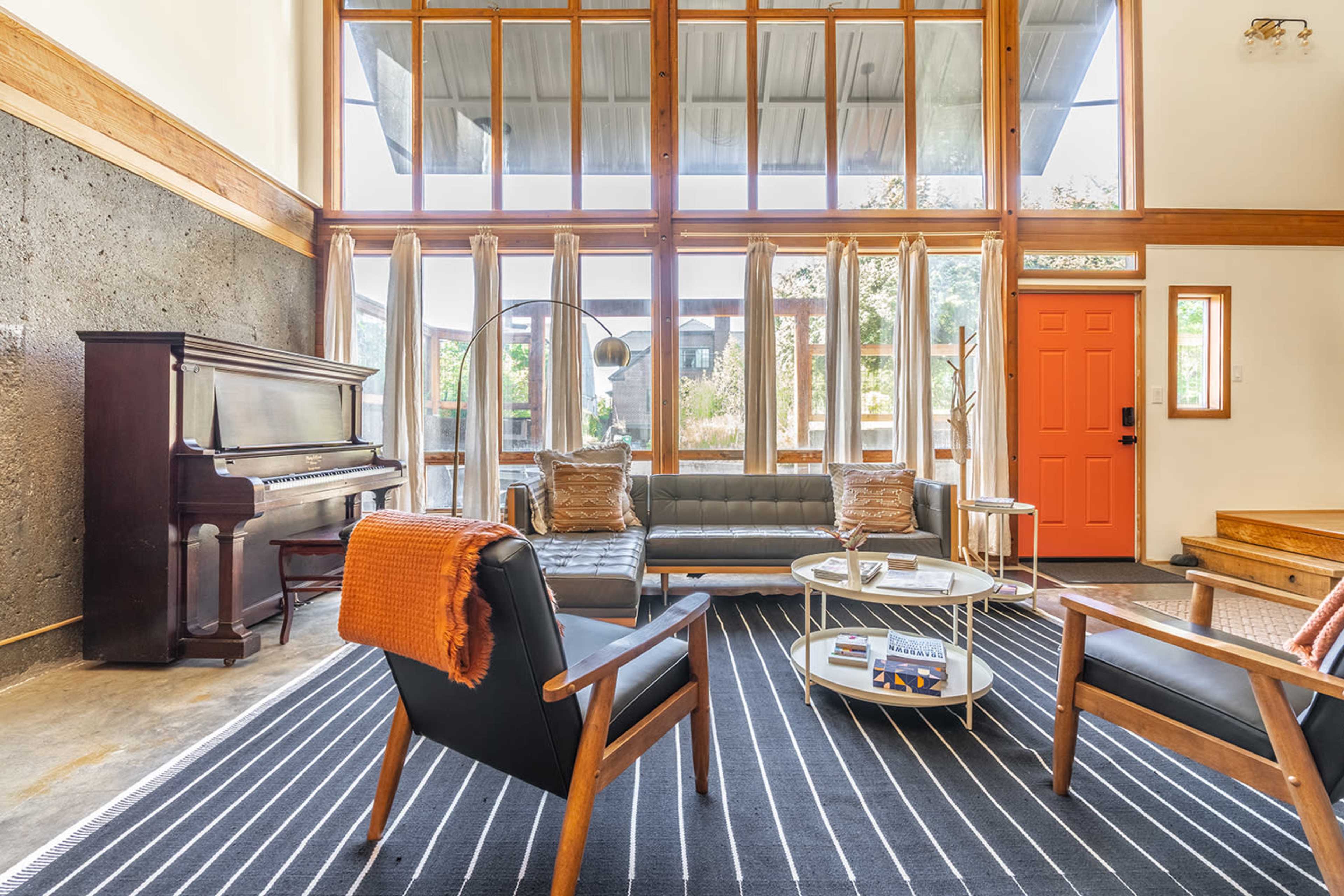 Gorgeous industrial home: honest materials, open layout, inclusive design Image in Judkins Park, Seattle, WA