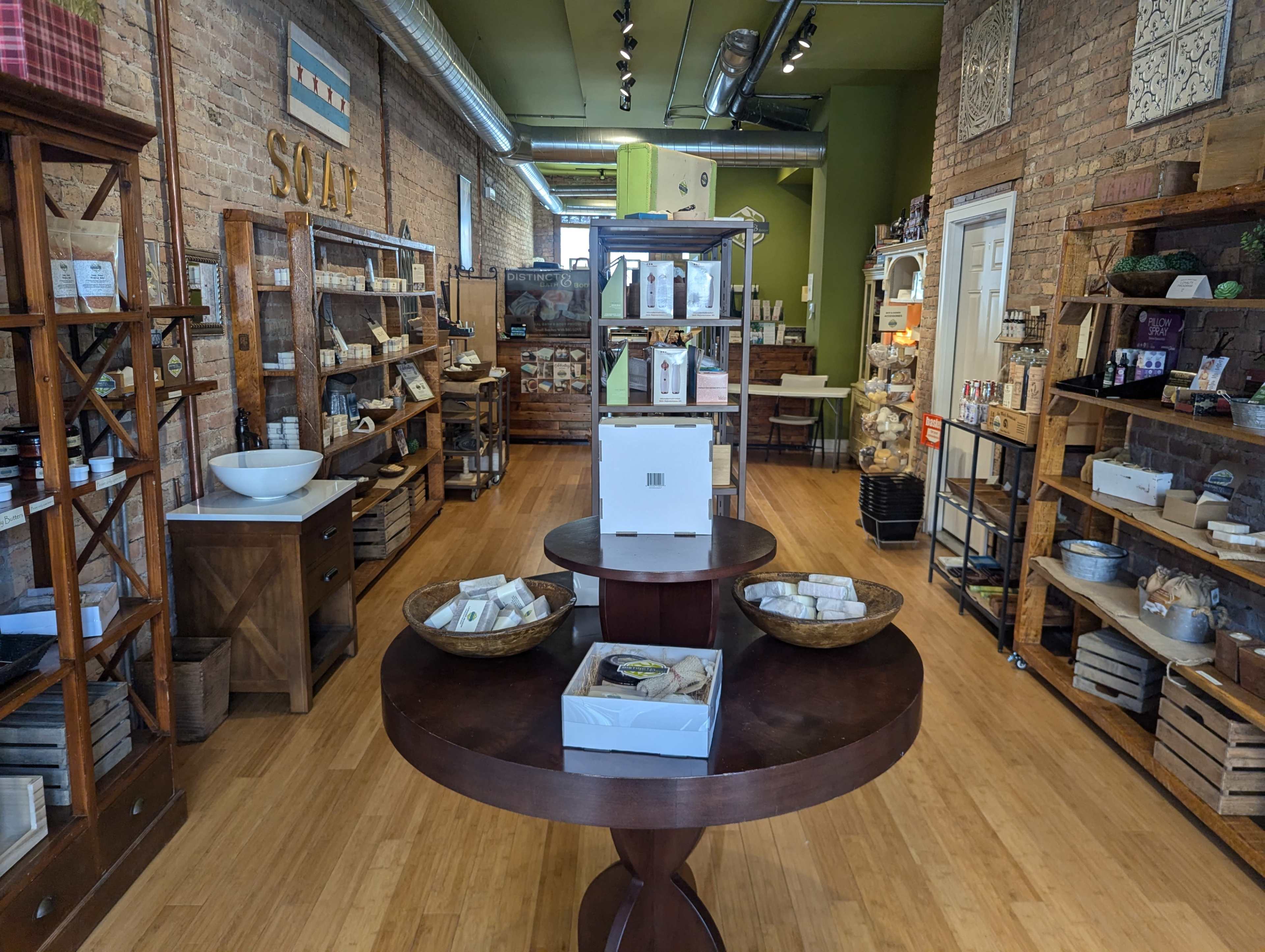 Storefront at Six Corners Shopping District Image in Portage Park, Chicago, IL