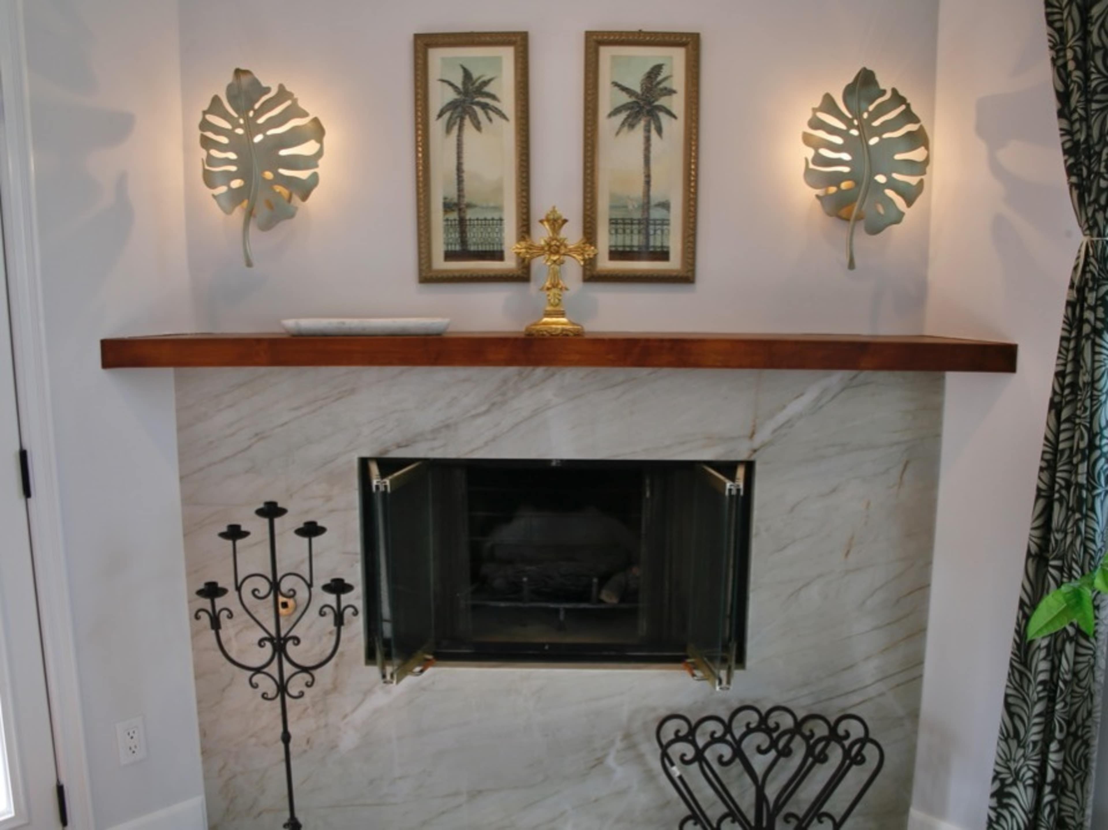 Master Bedroom Fireplace