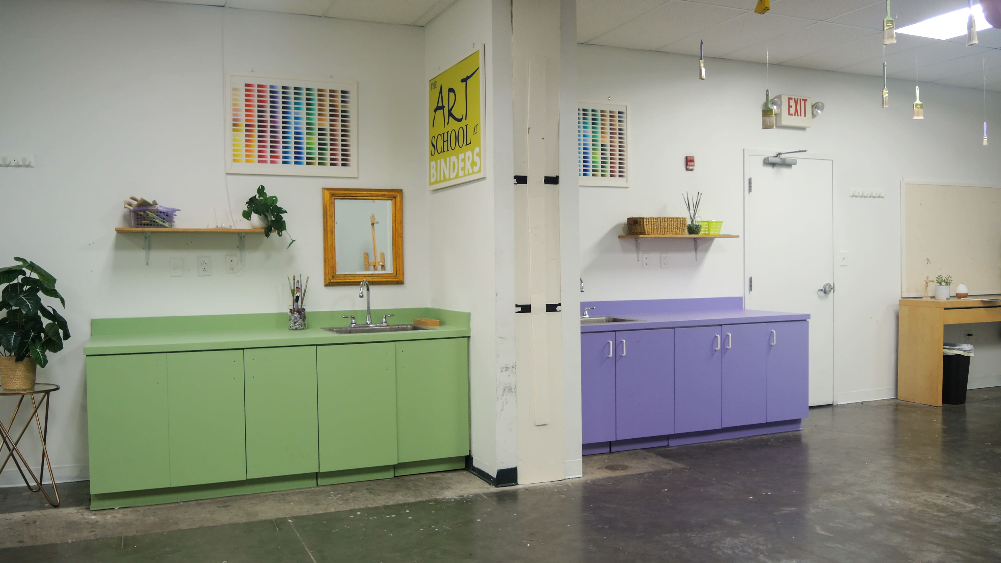 Bright studio, located inside Atlanta's oldest and most iconic art store. Image in Buckhead, Buckhead, GA