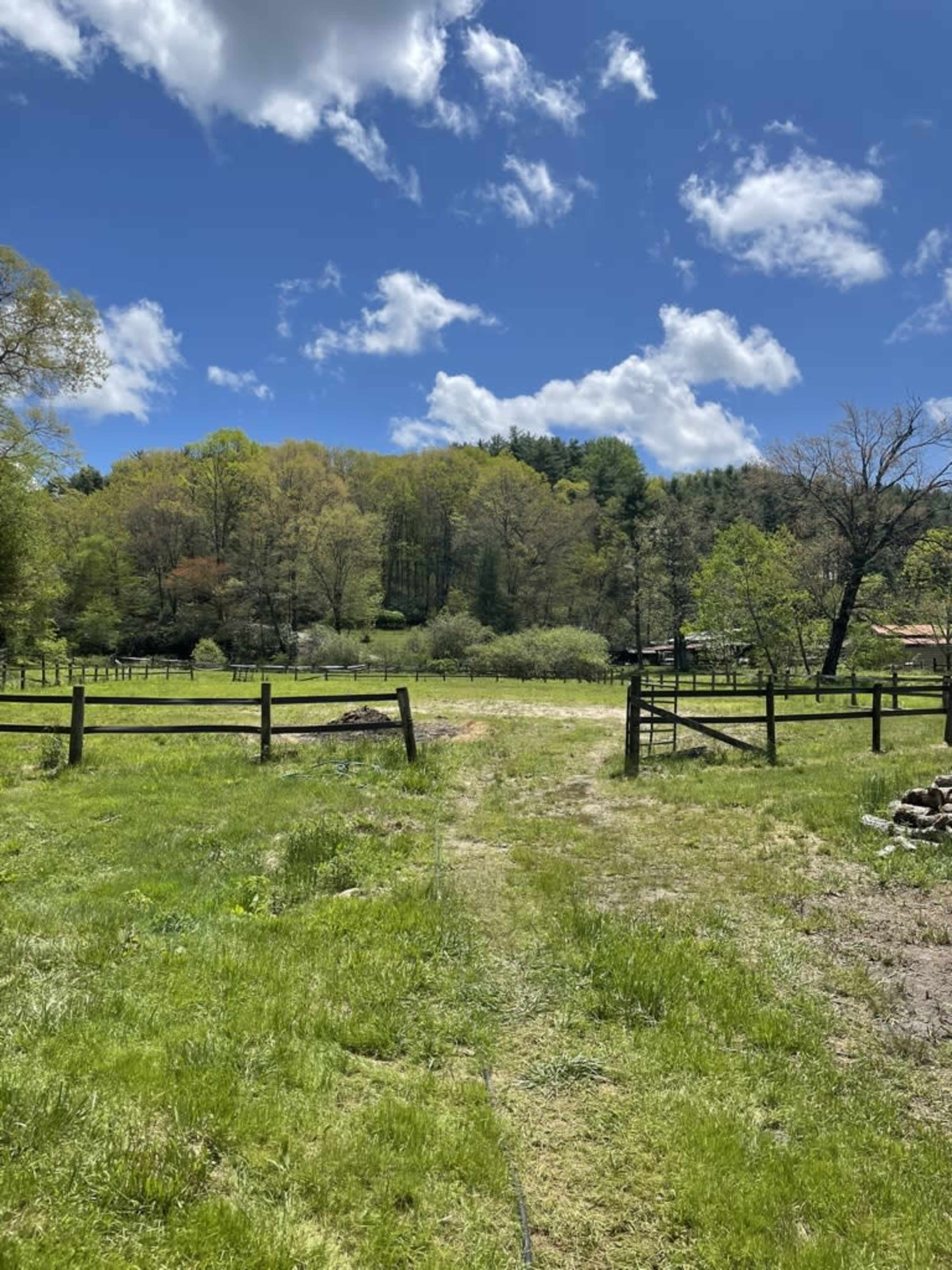 Pastoral Acreage with Creek, Barn, Pond, Waterfall Image in , Scaly Mountain, NC