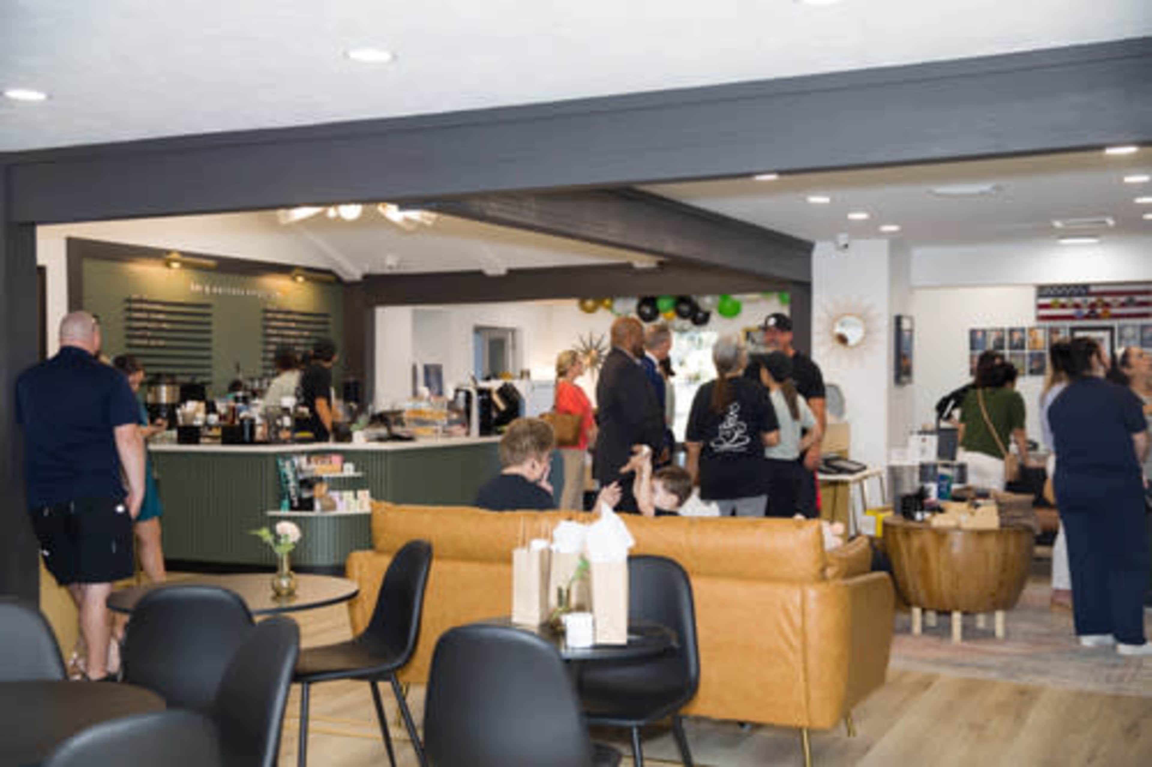 The Woodlands Area Sophisticated Cafe and Private Meeting Room or a Vibrant Party Space Image in , Spring, TX