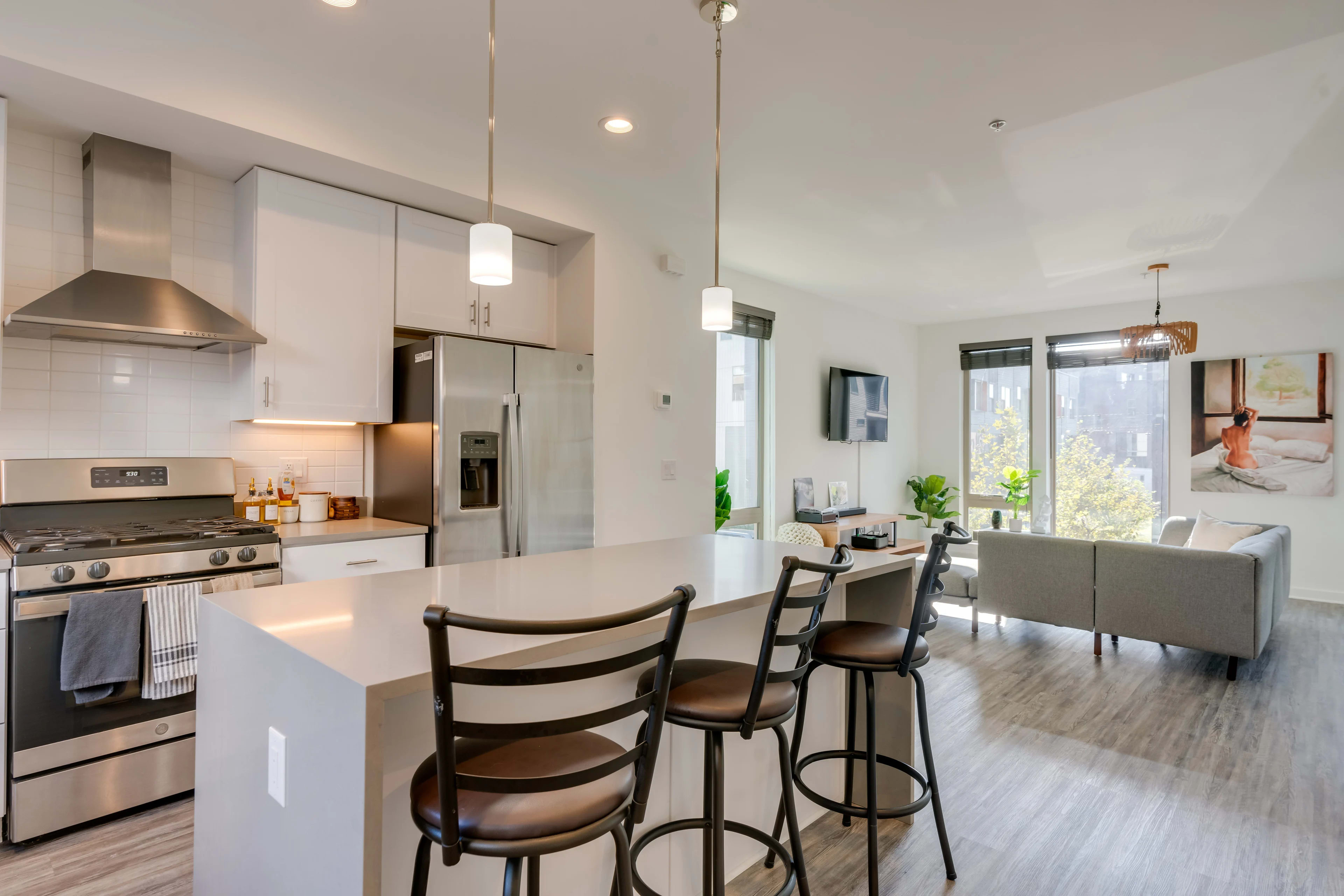 Modern Townhome w/ Private Rooftop Image in North Philadelphia, Philadelphia, PA