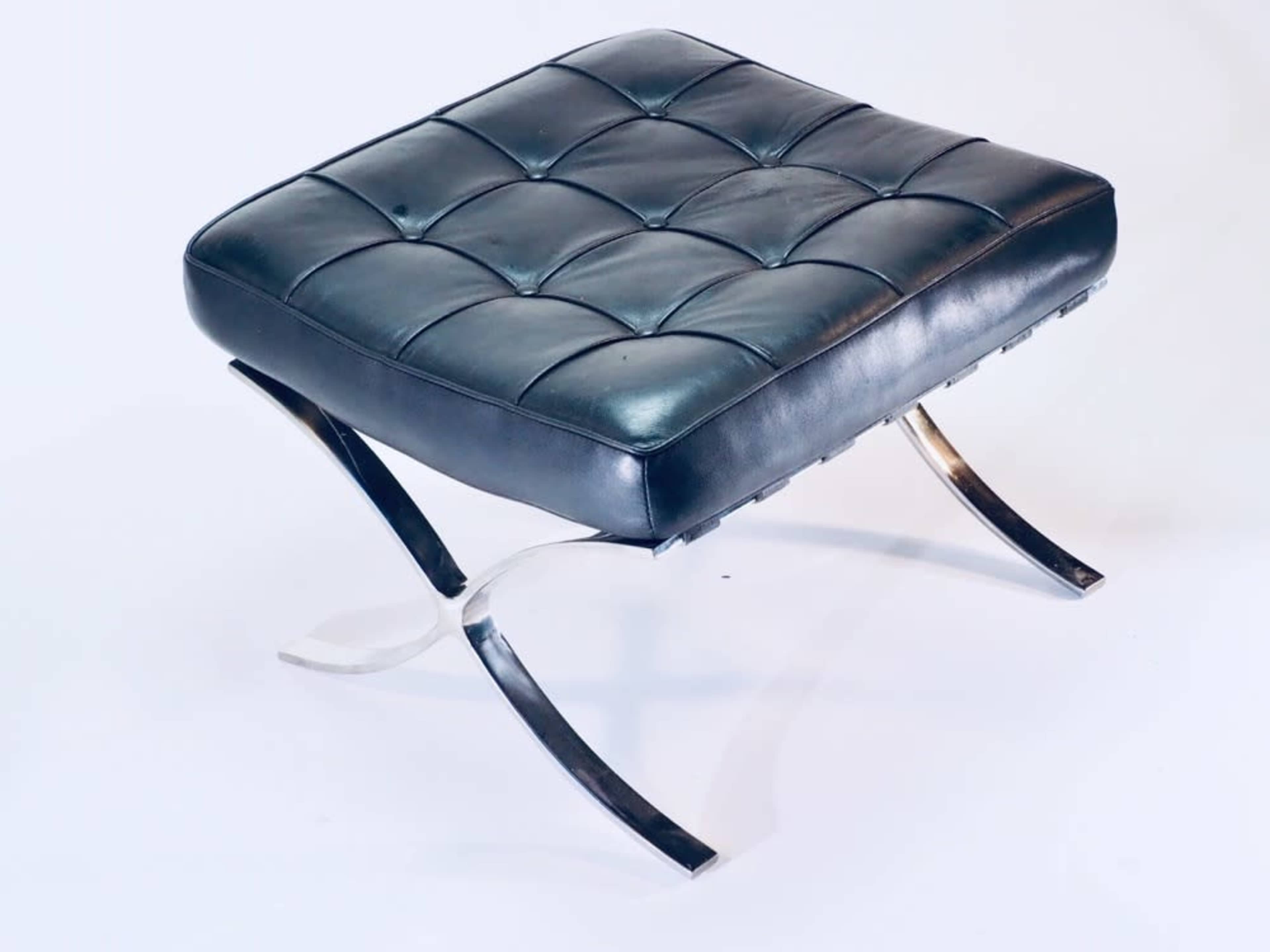 Barcelona style ottoman, 2 available